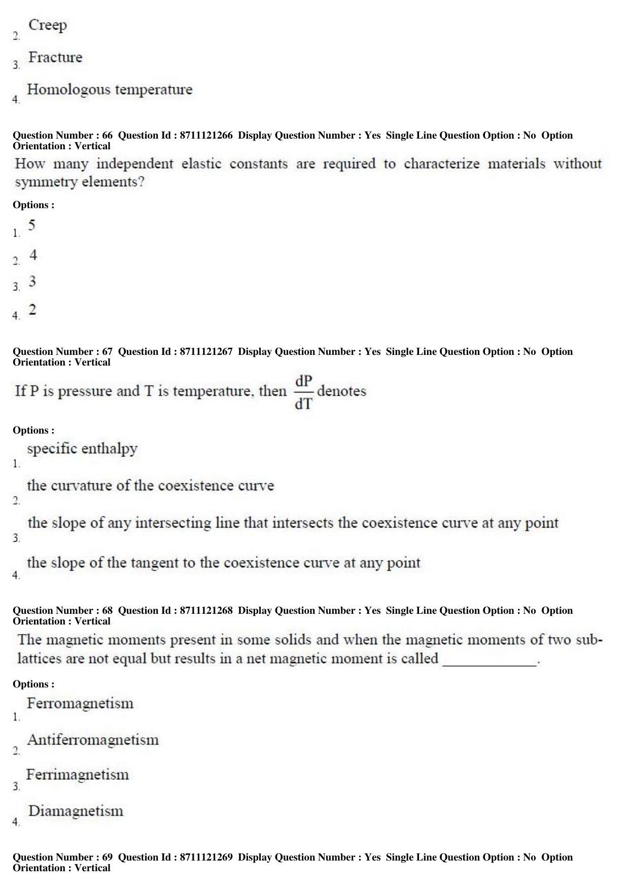 TS PGECET 2017: NANO TECHNOLOGY Question Papers - Page 19