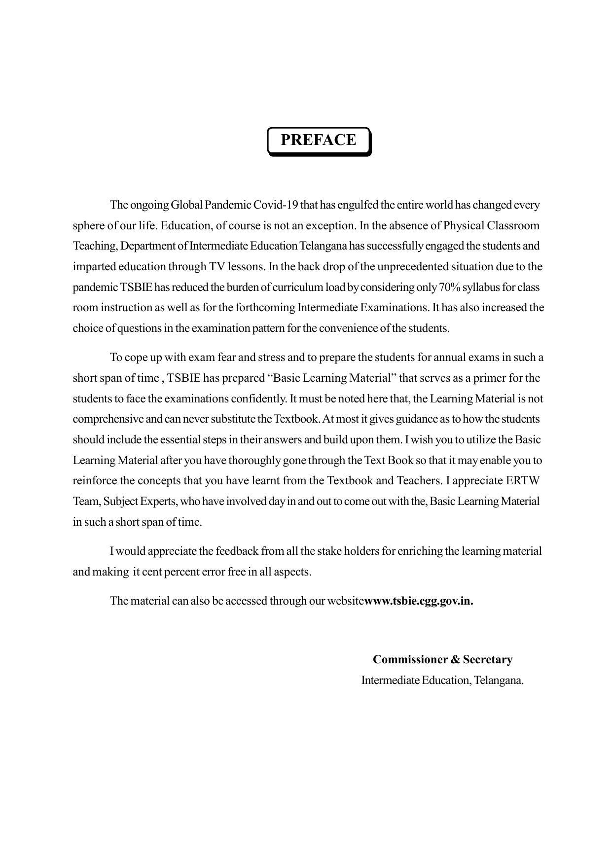 TS SCERT Inter 1st Year Zoology Path 1 (English Medium) Text Book - Page 4