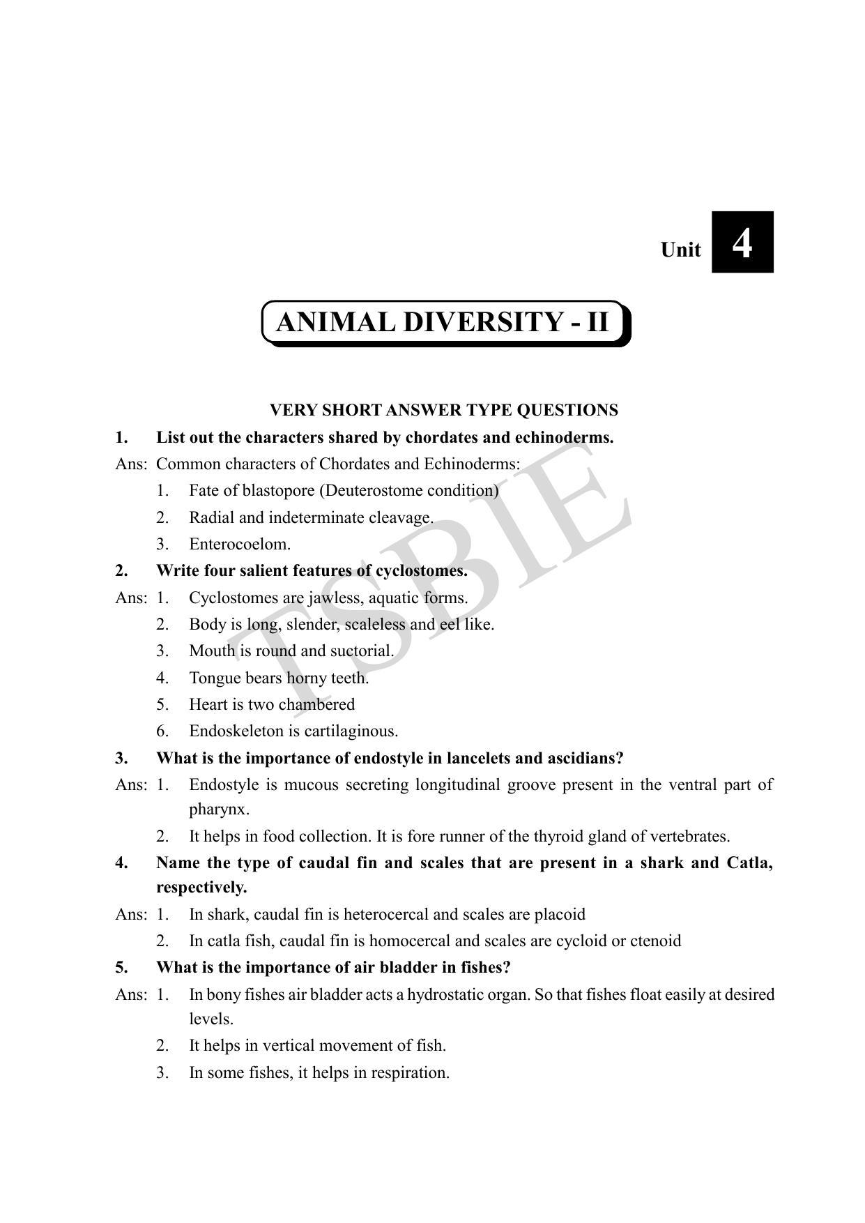 TS SCERT Inter 1st Year Zoology Path 1 (English Medium) Text Book - Page 25