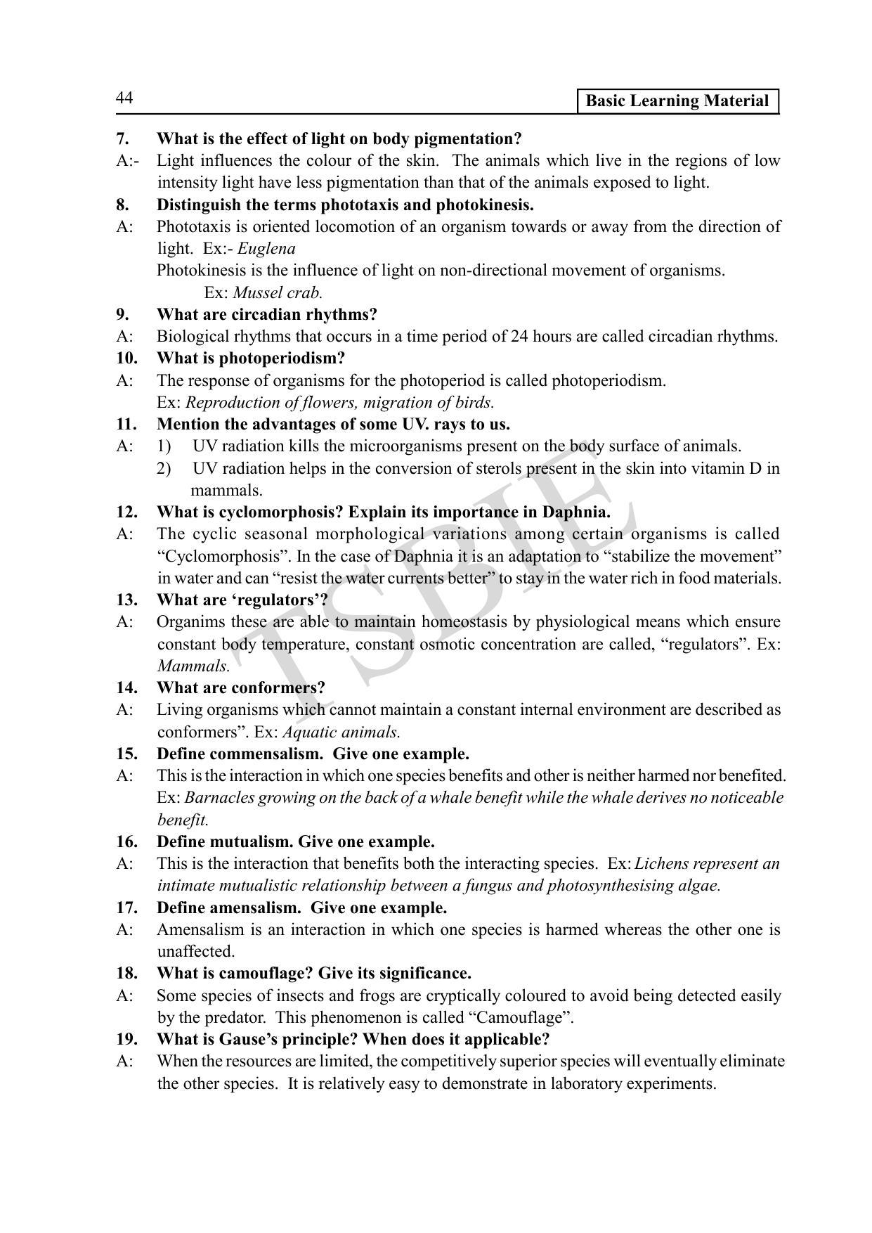 TS SCERT Inter 1st Year Zoology Path 1 (English Medium) Text Book - Page 49