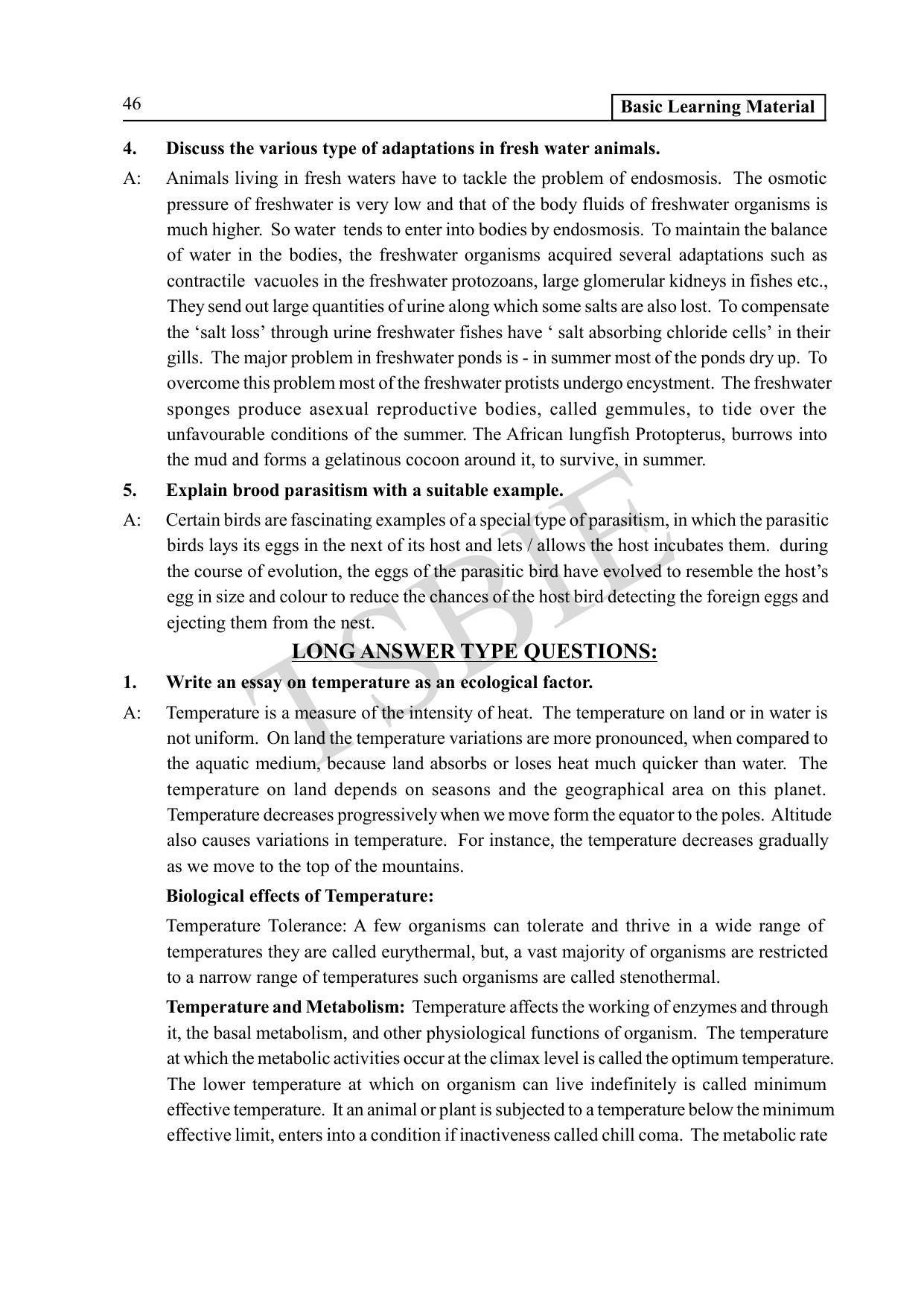 TS SCERT Inter 1st Year Zoology Path 1 (English Medium) Text Book - Page 51