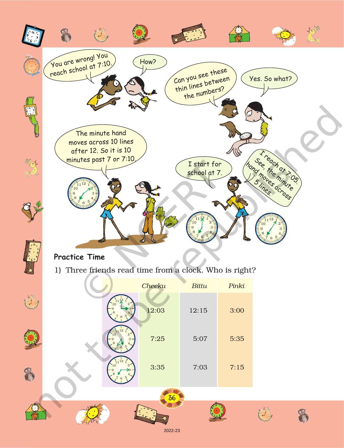 NCERT Book for Class 4 Maths Chapter 4 Tick-Tick-Tick - Page 2