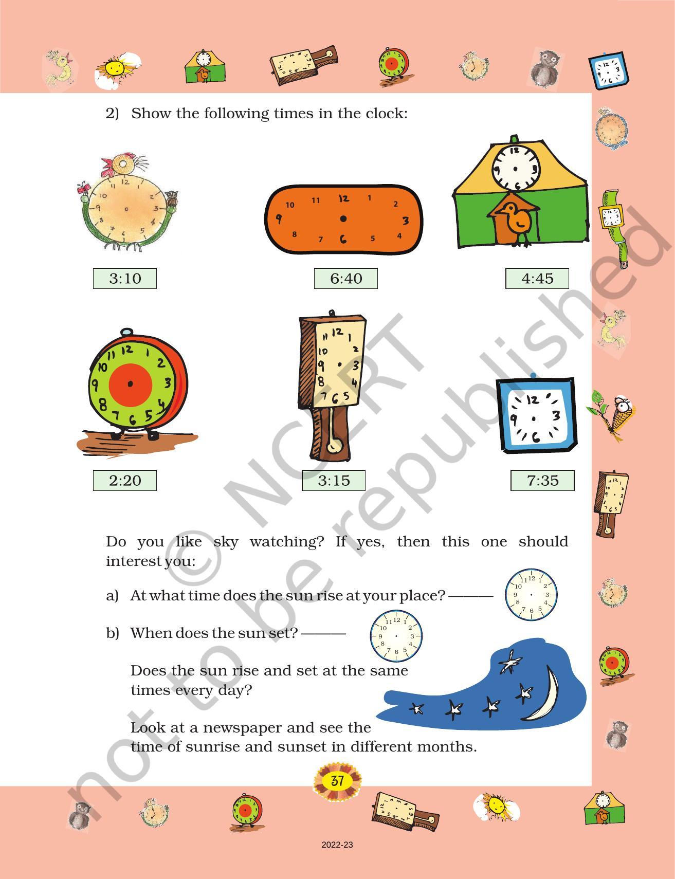 NCERT Book for Class 4 Maths Chapter 4 Tick-Tick-Tick - Page 3