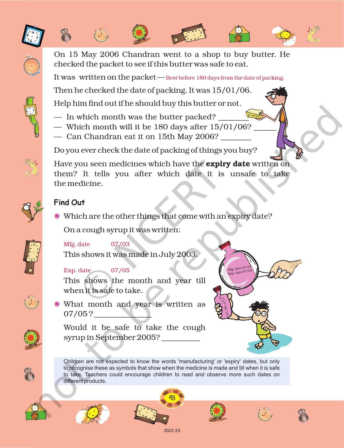 NCERT Book for Class 4 Maths Chapter 4 Tick-Tick-Tick - Page 14