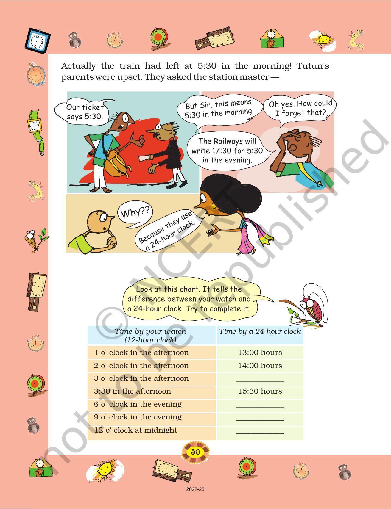 NCERT Book for Class 4 Maths Chapter 4 Tick-Tick-Tick - Page 16