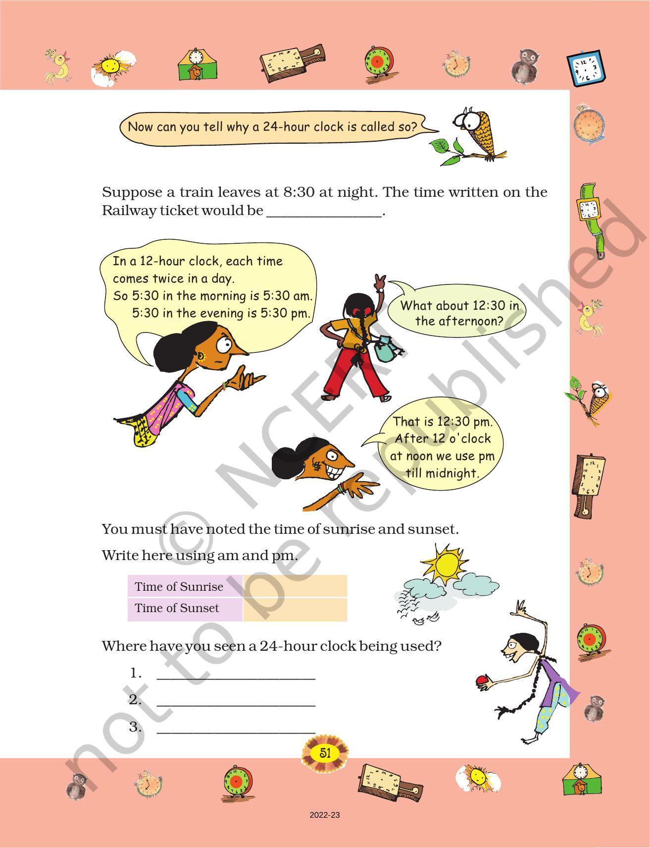 NCERT Book for Class 4 Maths Chapter 4 Tick-Tick-Tick - Page 17