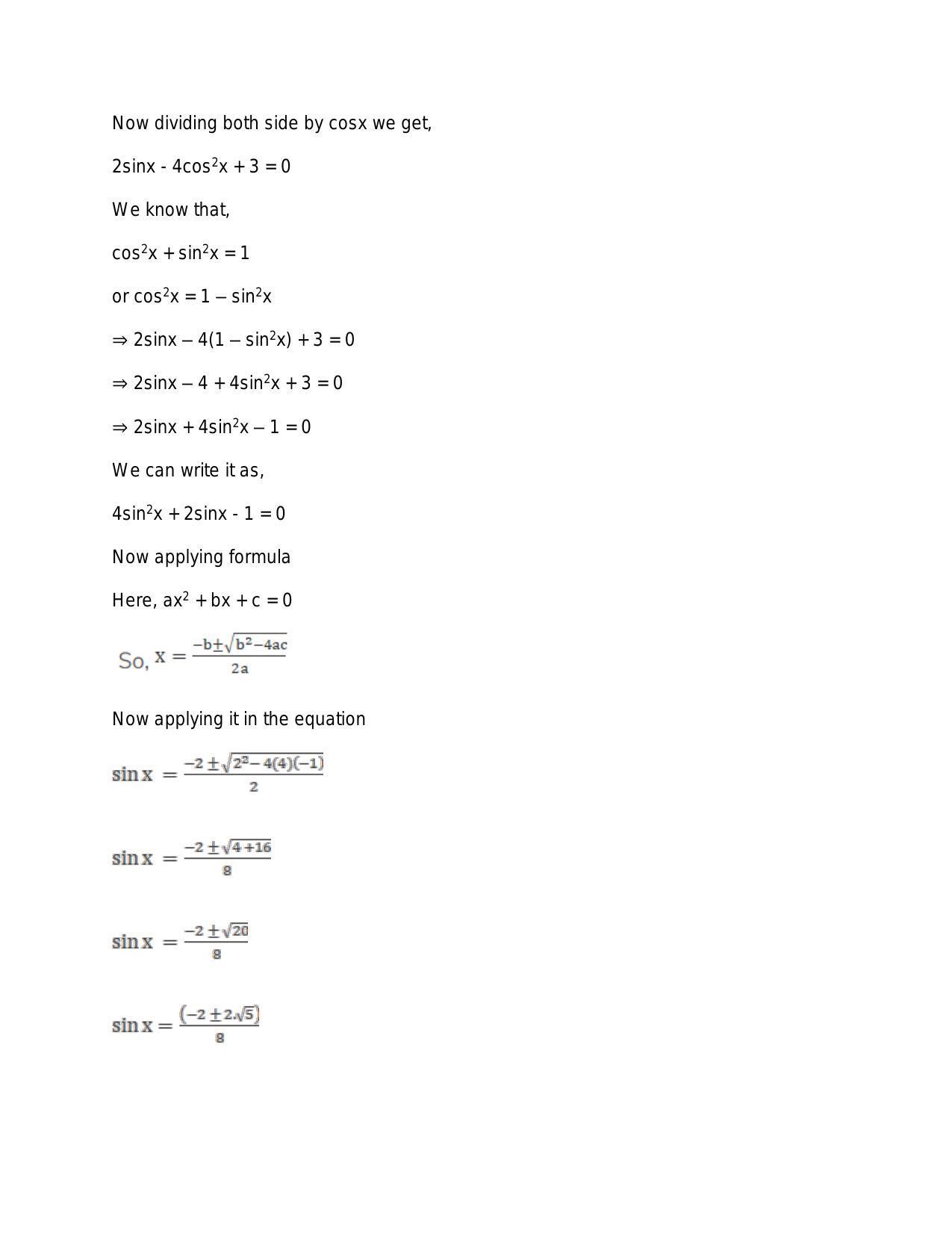 Chapter 15: Trigonometric or Circular Functions: RS Aggarwal Class 11 Solutions - Page 106