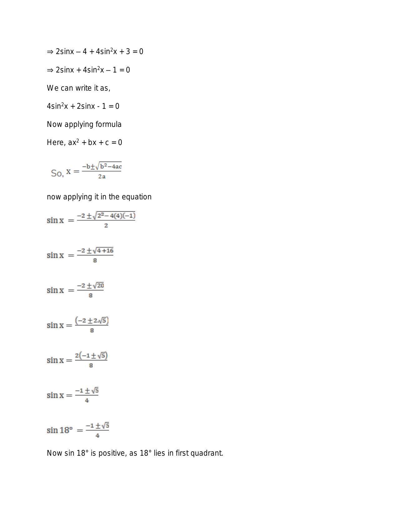 Chapter 15: Trigonometric or Circular Functions: RS Aggarwal Class 11 Solutions - Page 109