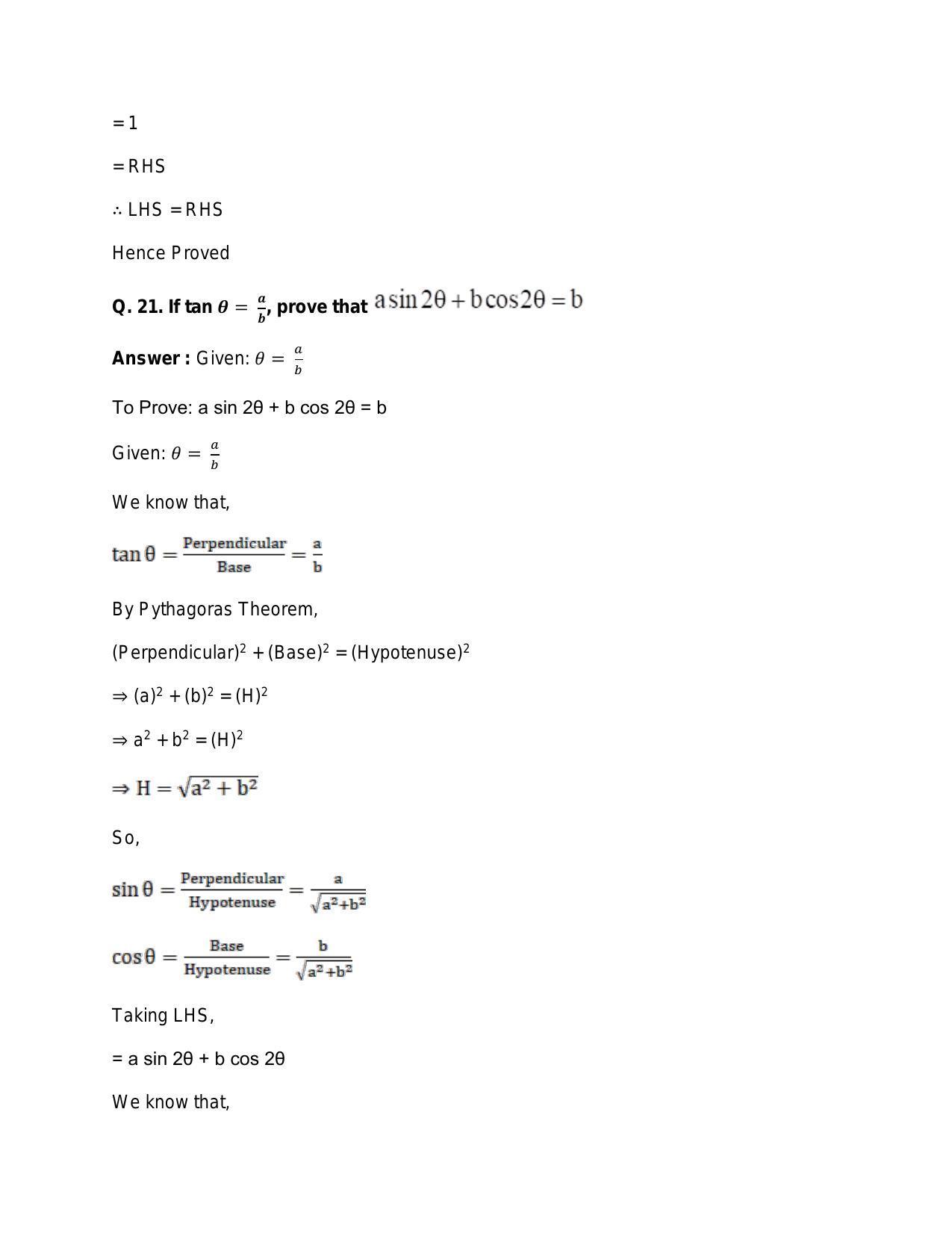 Chapter 15: Trigonometric or Circular Functions: RS Aggarwal Class 11 Solutions - Page 112