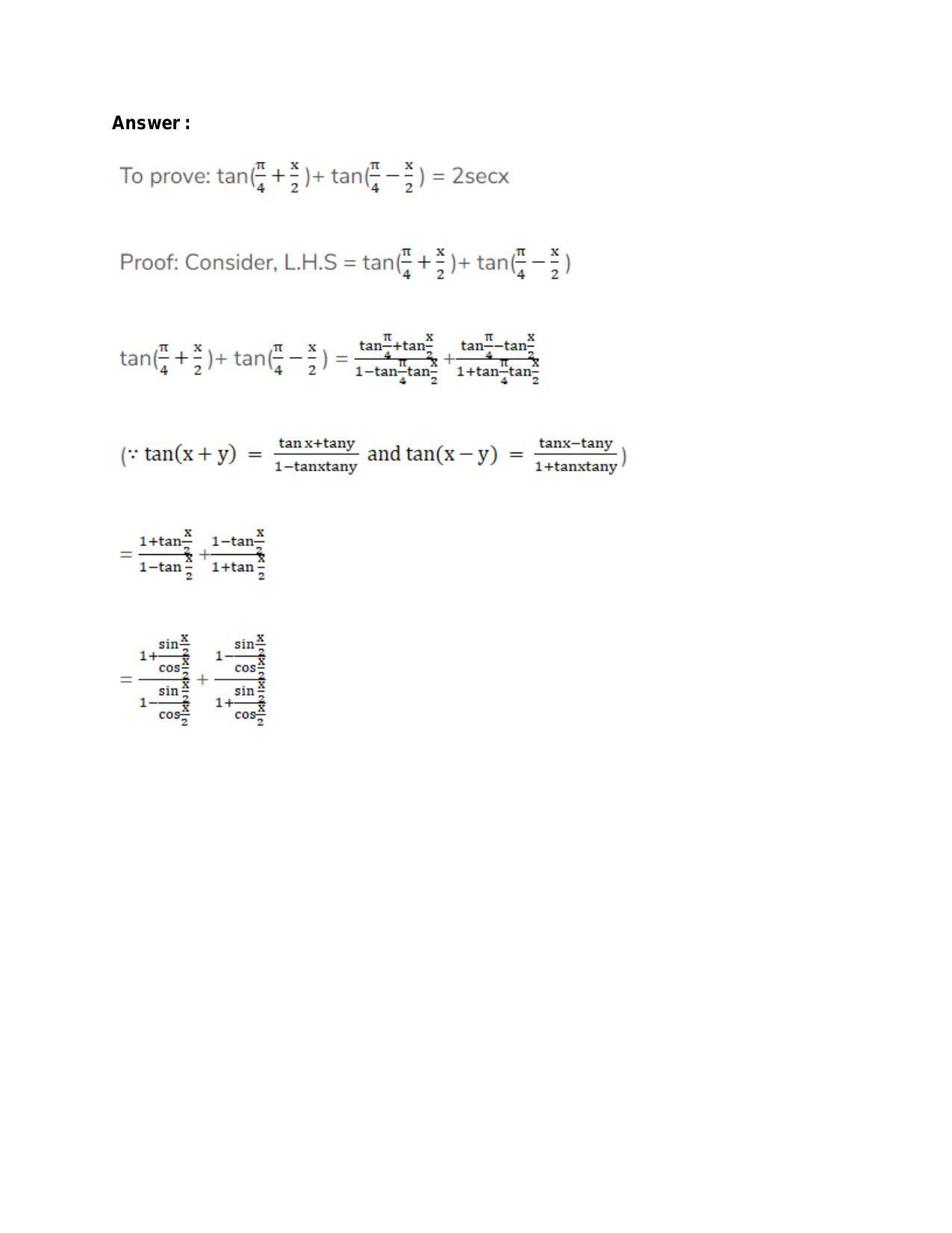 Chapter 15: Trigonometric or Circular Functions: RS Aggarwal Class 11 Solutions - Page 129