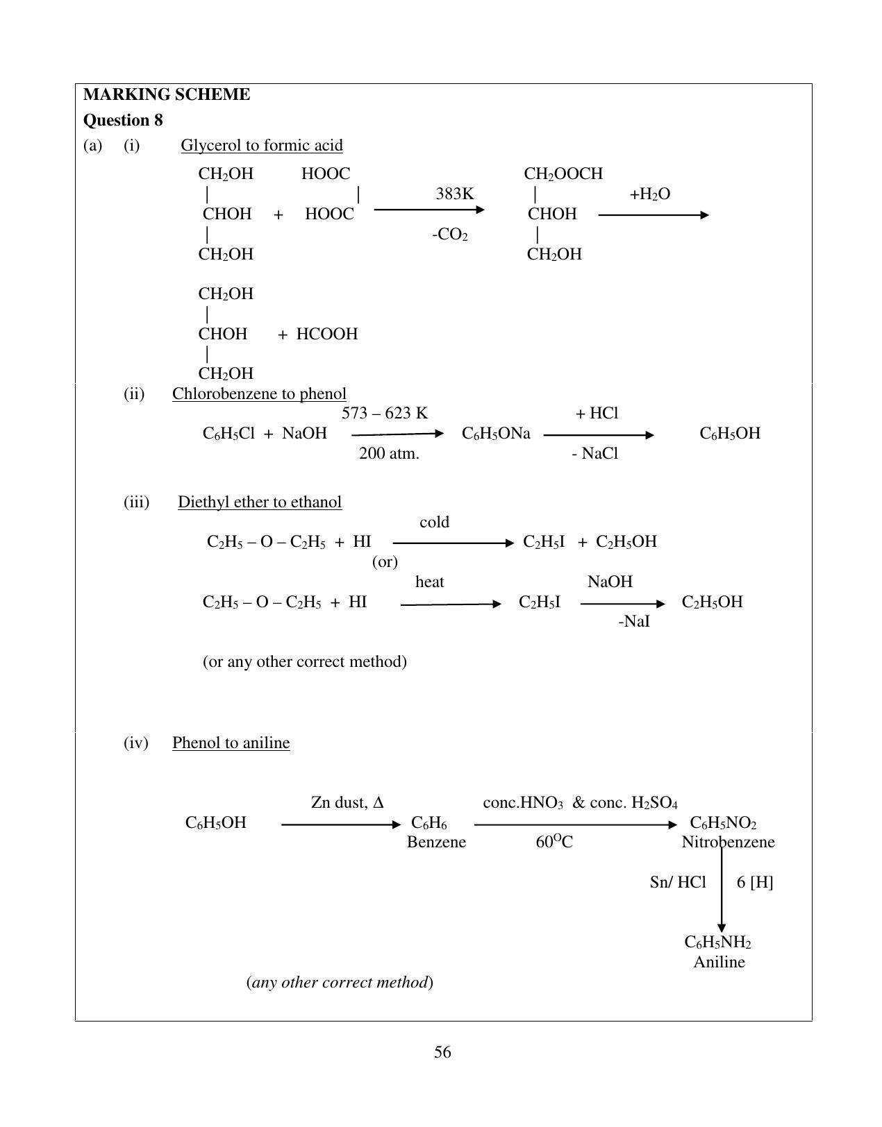 ISC Class 12 2015 Chemistry Question Paper Solutions - Page 23