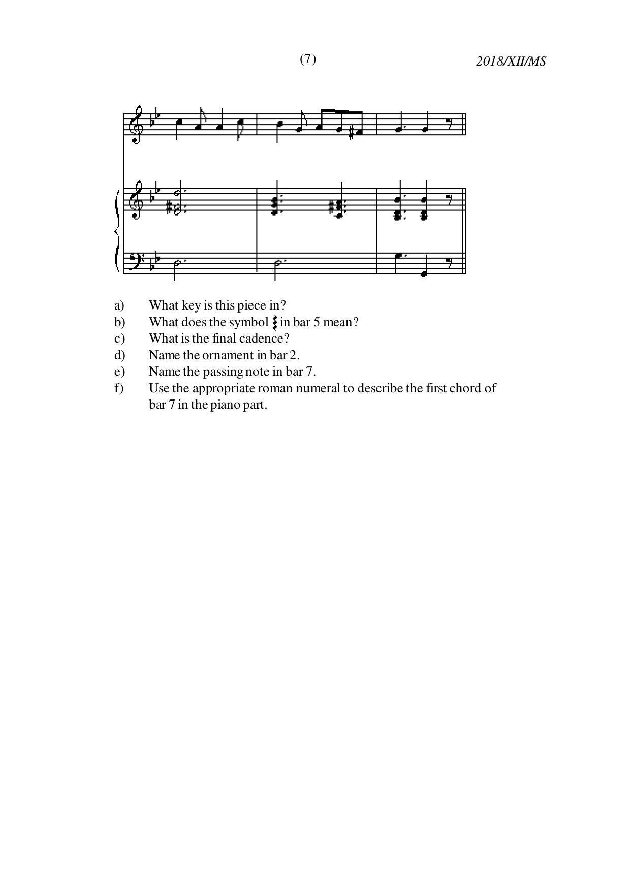 Nagaland Board Class 12 MUSIC 2018 Question Papers - Page 7