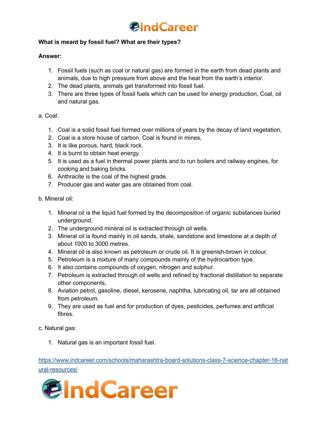 Maharashtra Board Solutions Class 7-Science: Chapter 16- Natural Resources - Page 4