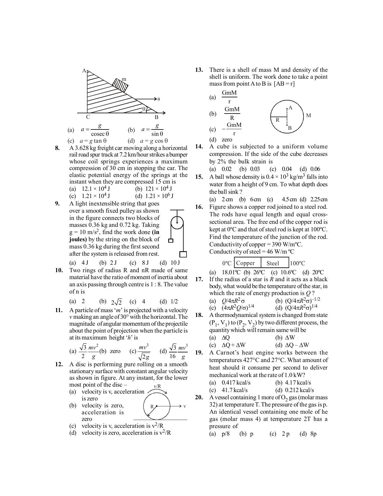 BITSAT 2013 Question Paper - Page 2