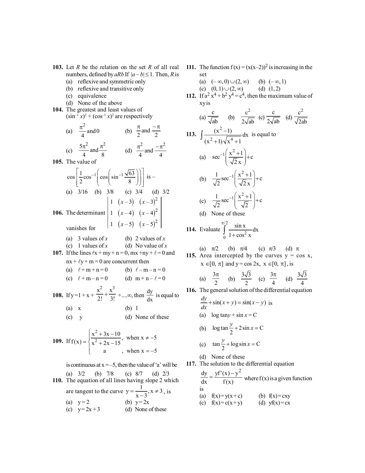 BITSAT 2013 Question Paper - Page 9