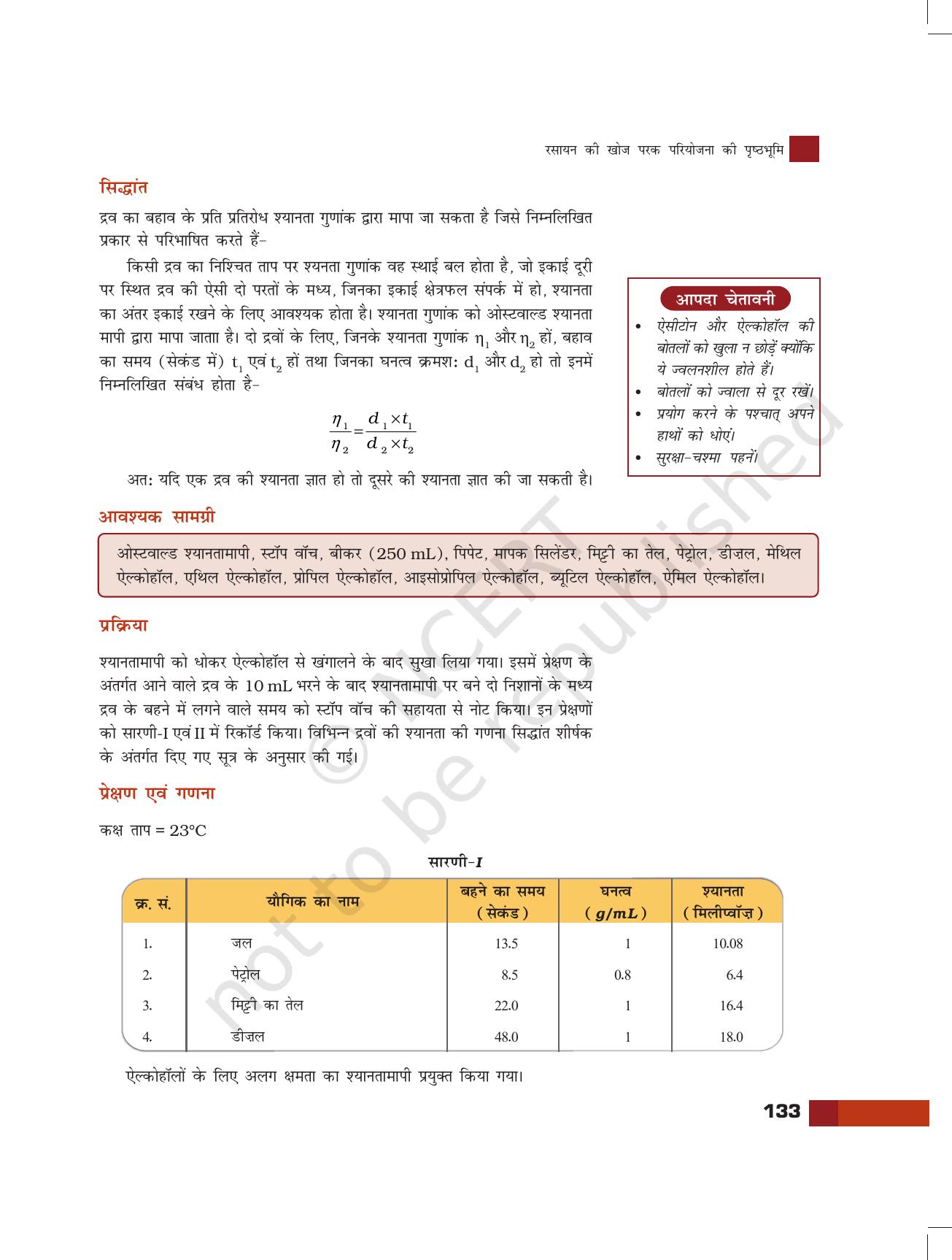 NCERT Laboratory Manuals for Class XI रसायन - परियोजना - Page 11