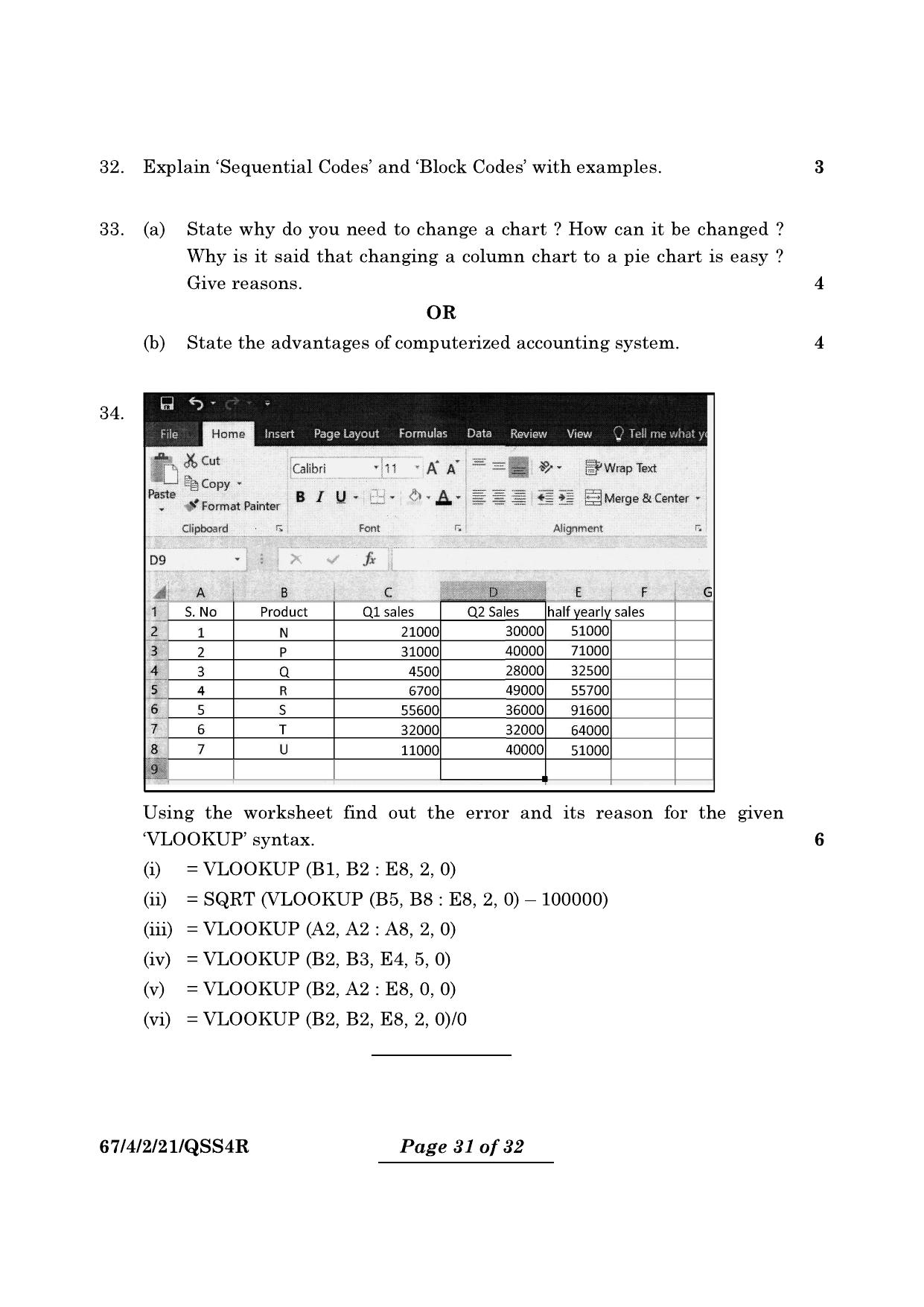 CBSE Class 12 67-4-2 Accountancy 2024 Question Paper - Page 31