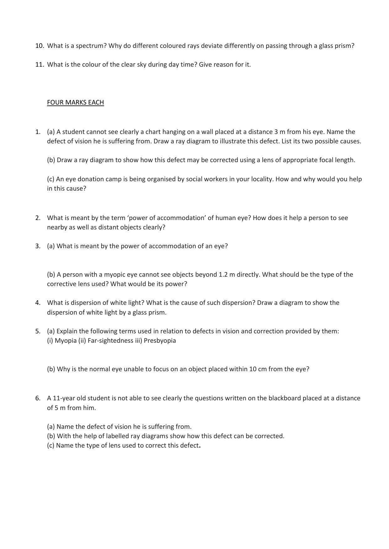 JKBOSE Class 10 Electricity (Physics) Question Bank - Page 16