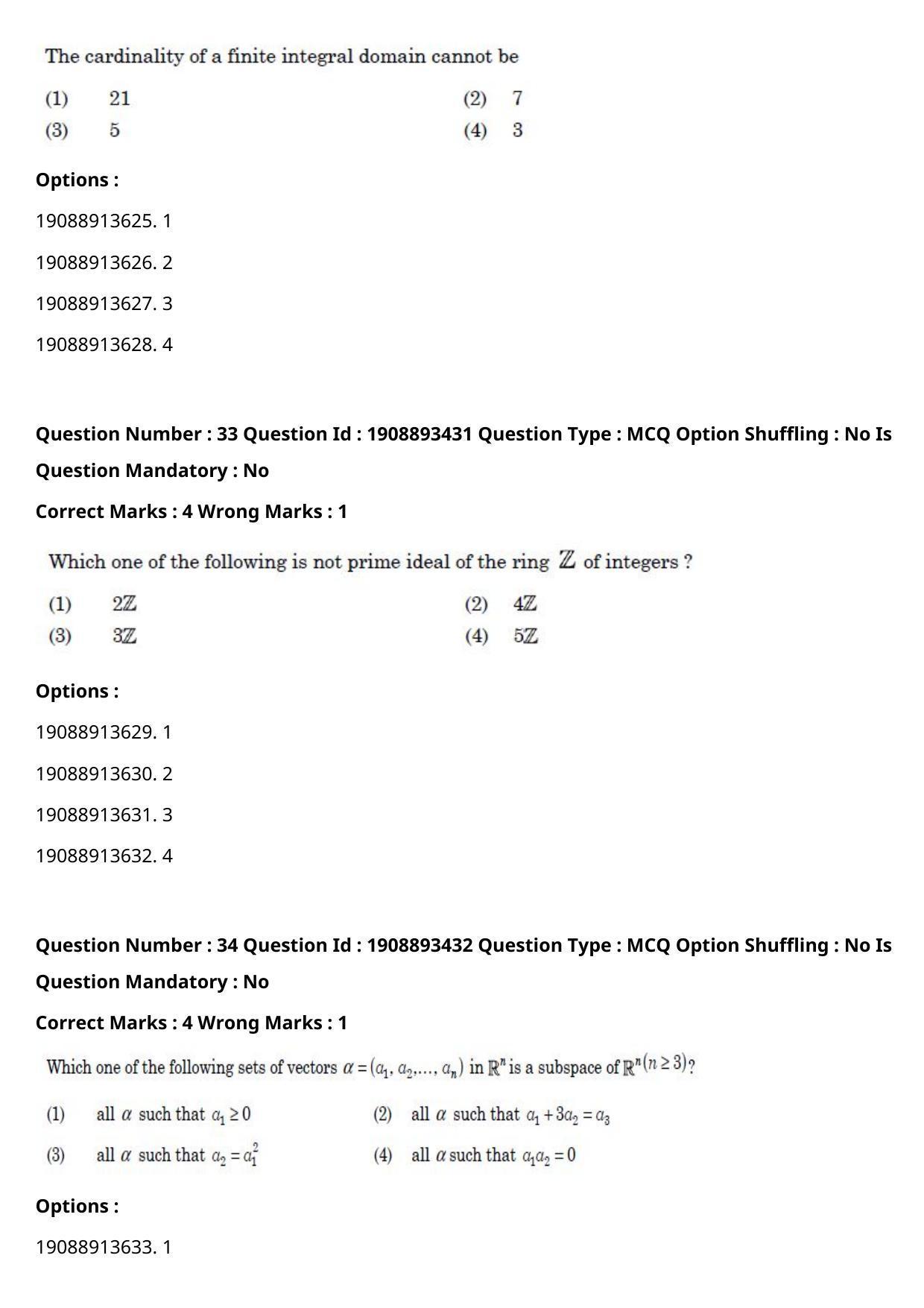 CUET PG 2021 PGQP27 Question Paper - Page 17