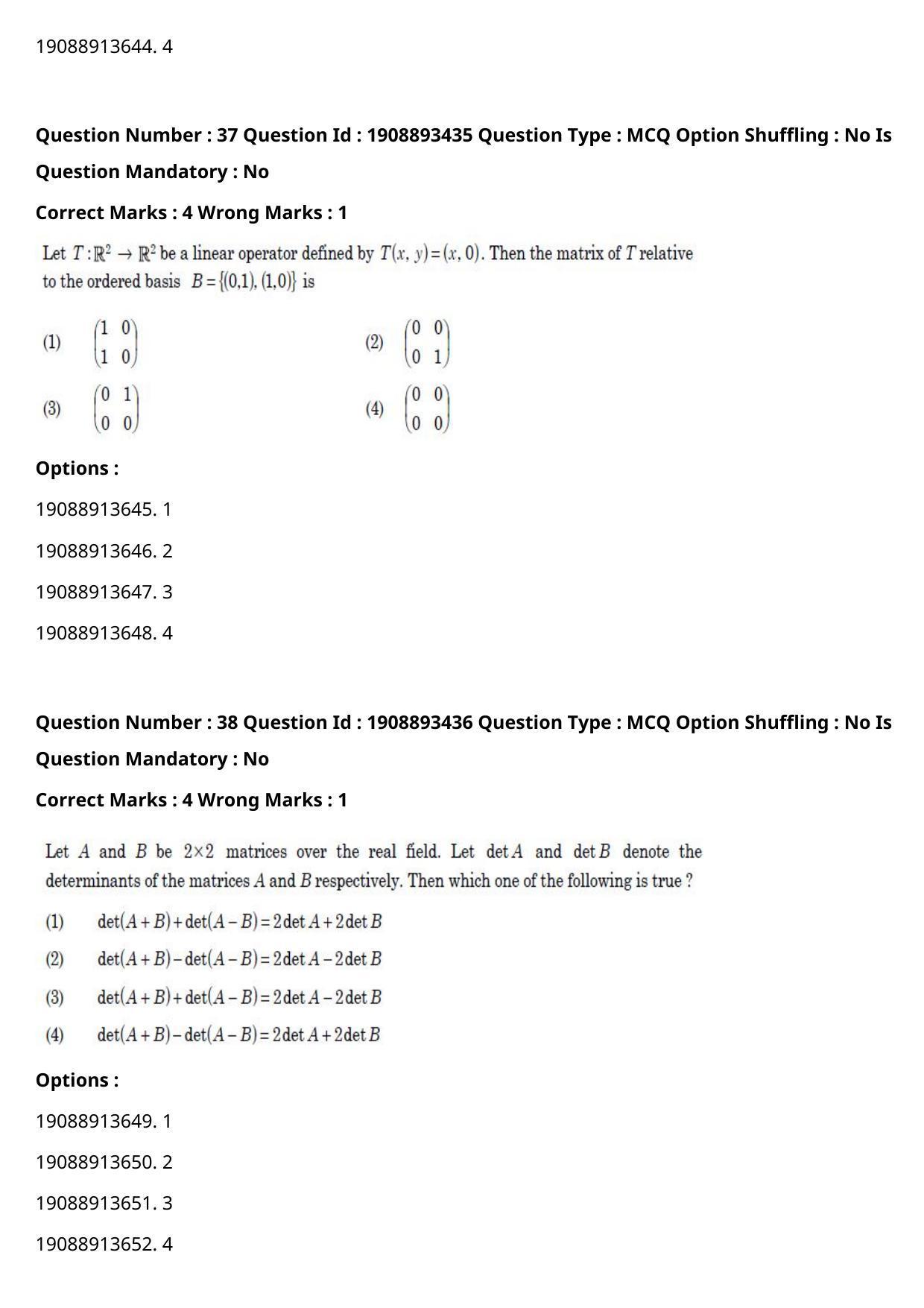 CUET PG 2021 PGQP27 Question Paper - Page 19