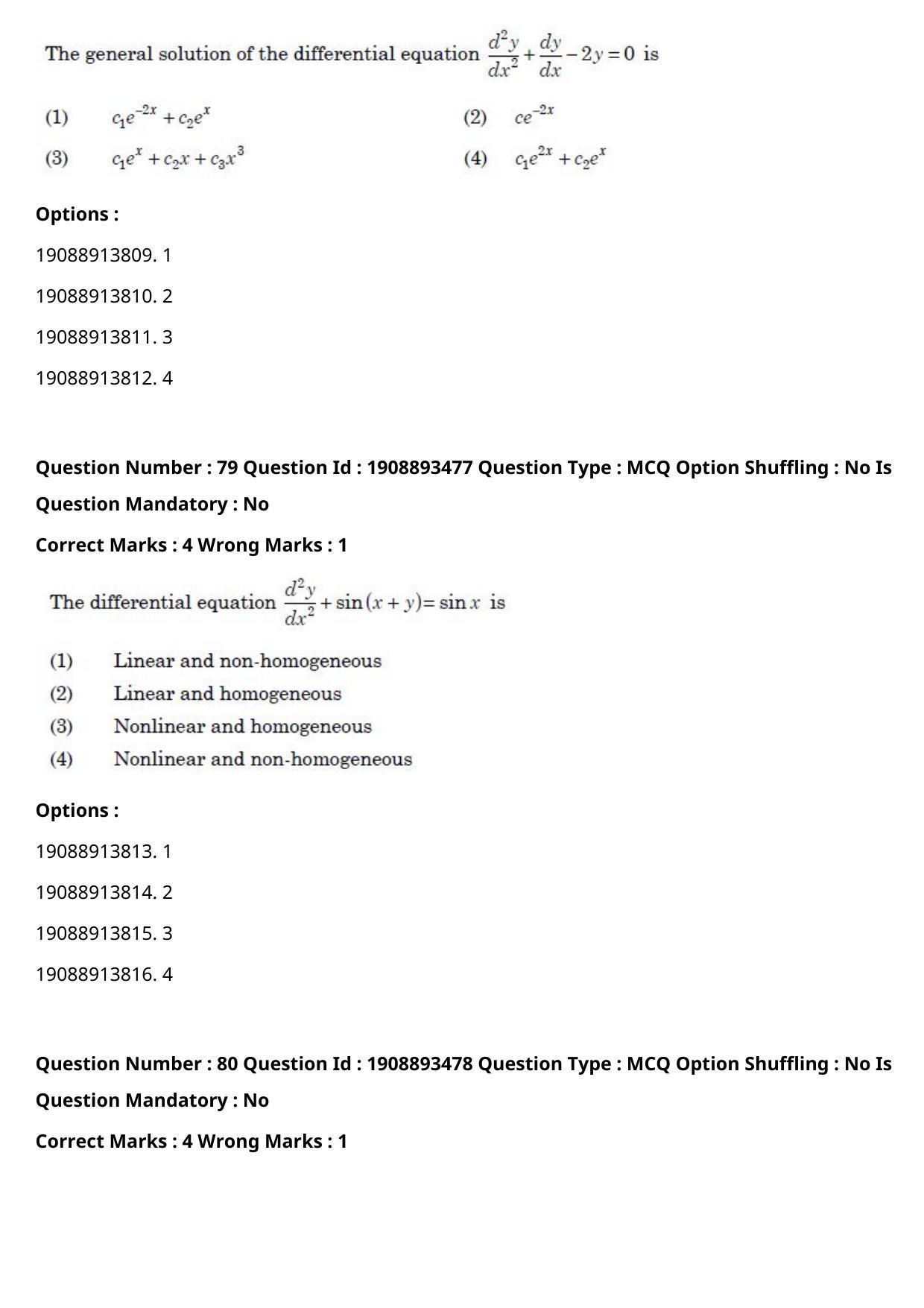 CUET PG 2021 PGQP27 Question Paper - Page 39