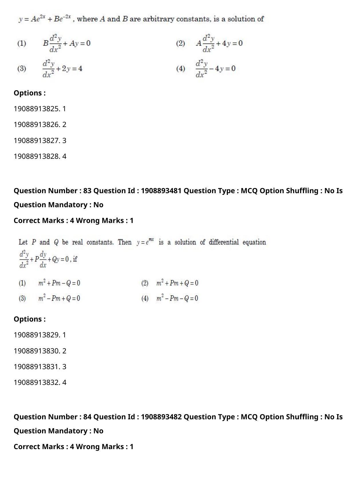 CUET PG 2021 PGQP27 Question Paper - Page 41