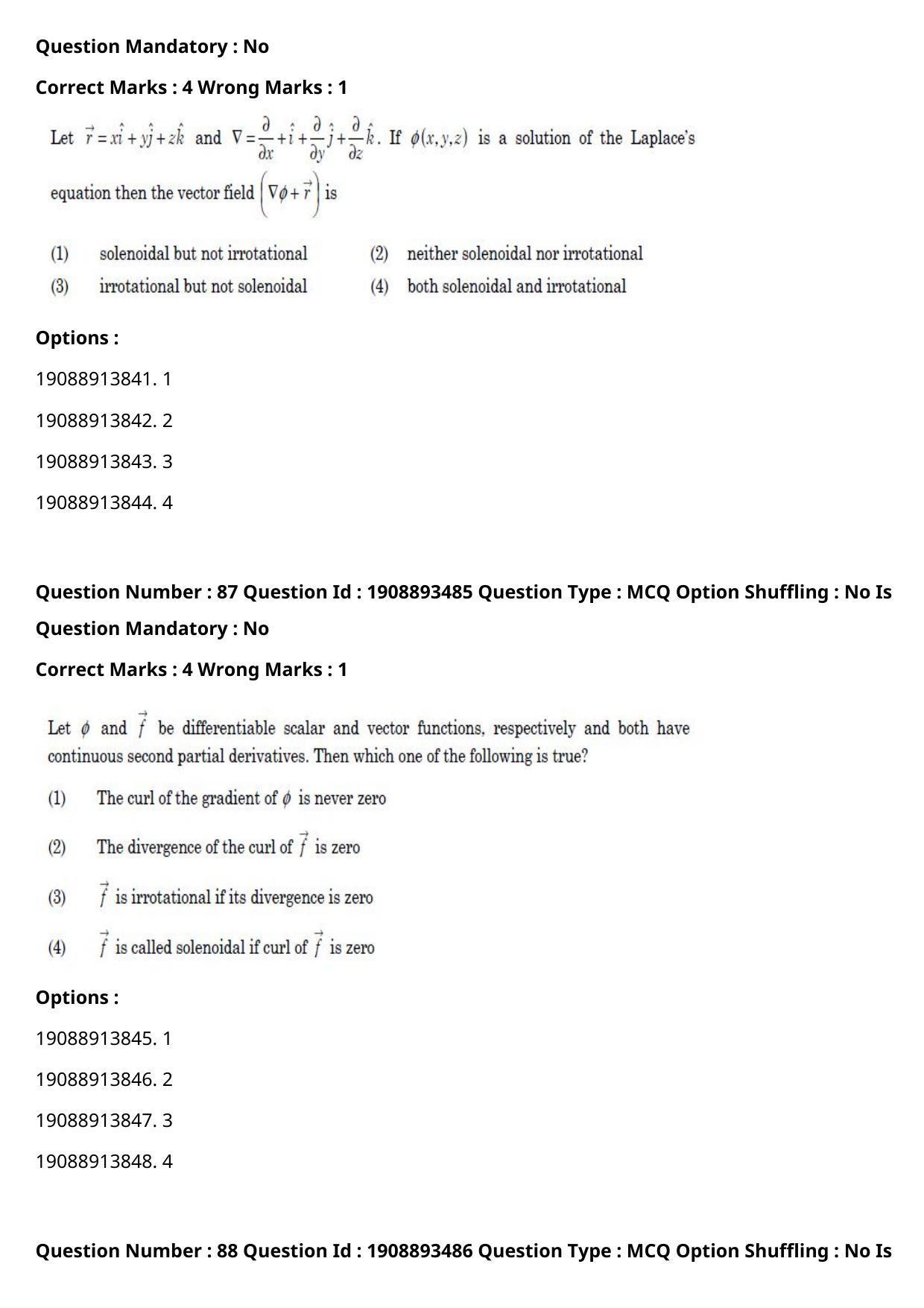 CUET PG 2021 PGQP27 Question Paper - Page 43