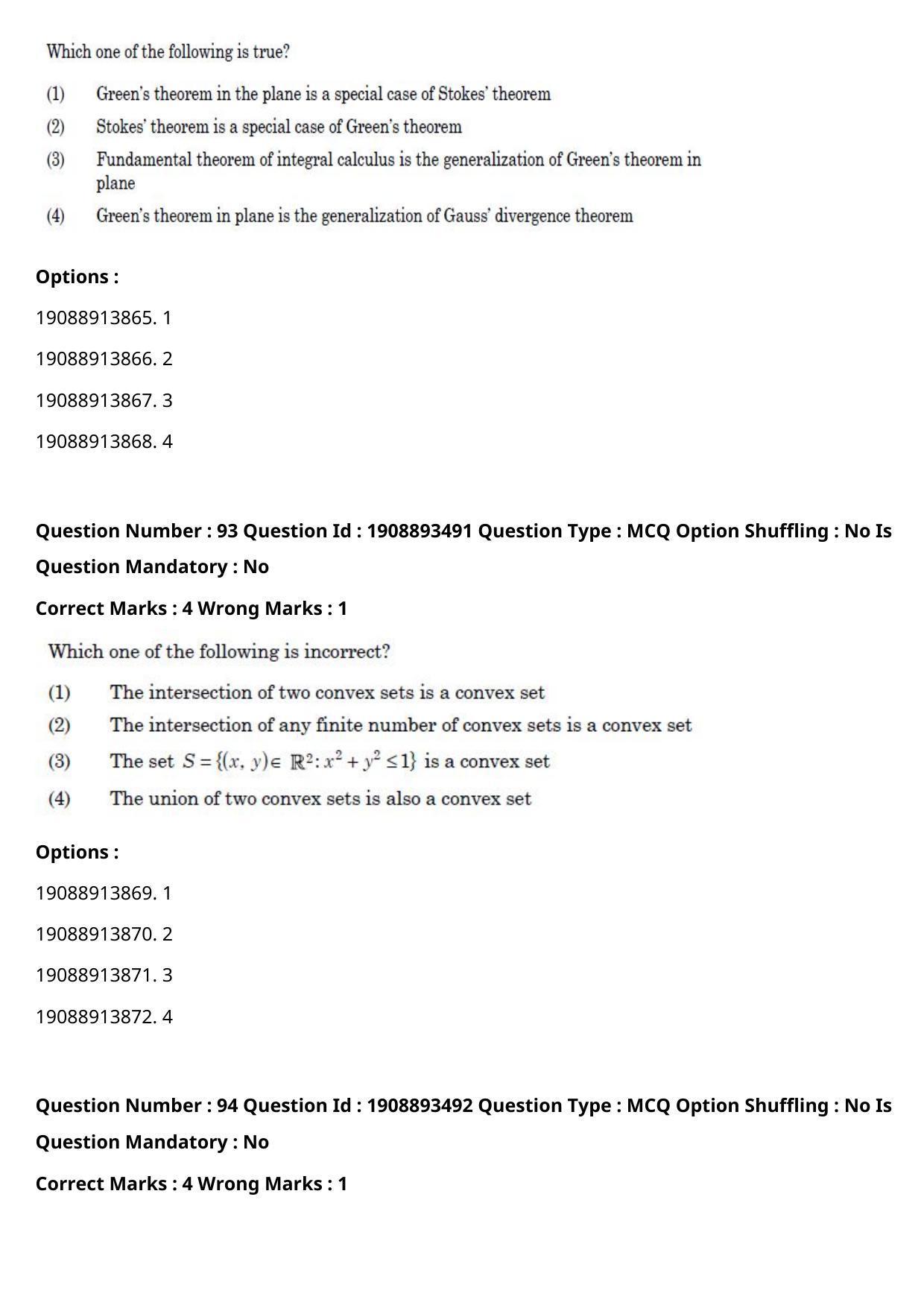 CUET PG 2021 PGQP27 Question Paper - Page 46