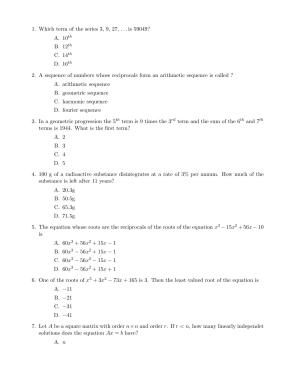 CUSAT CAT 2017 M.Voc. Mobile Phone Appln Question Paper