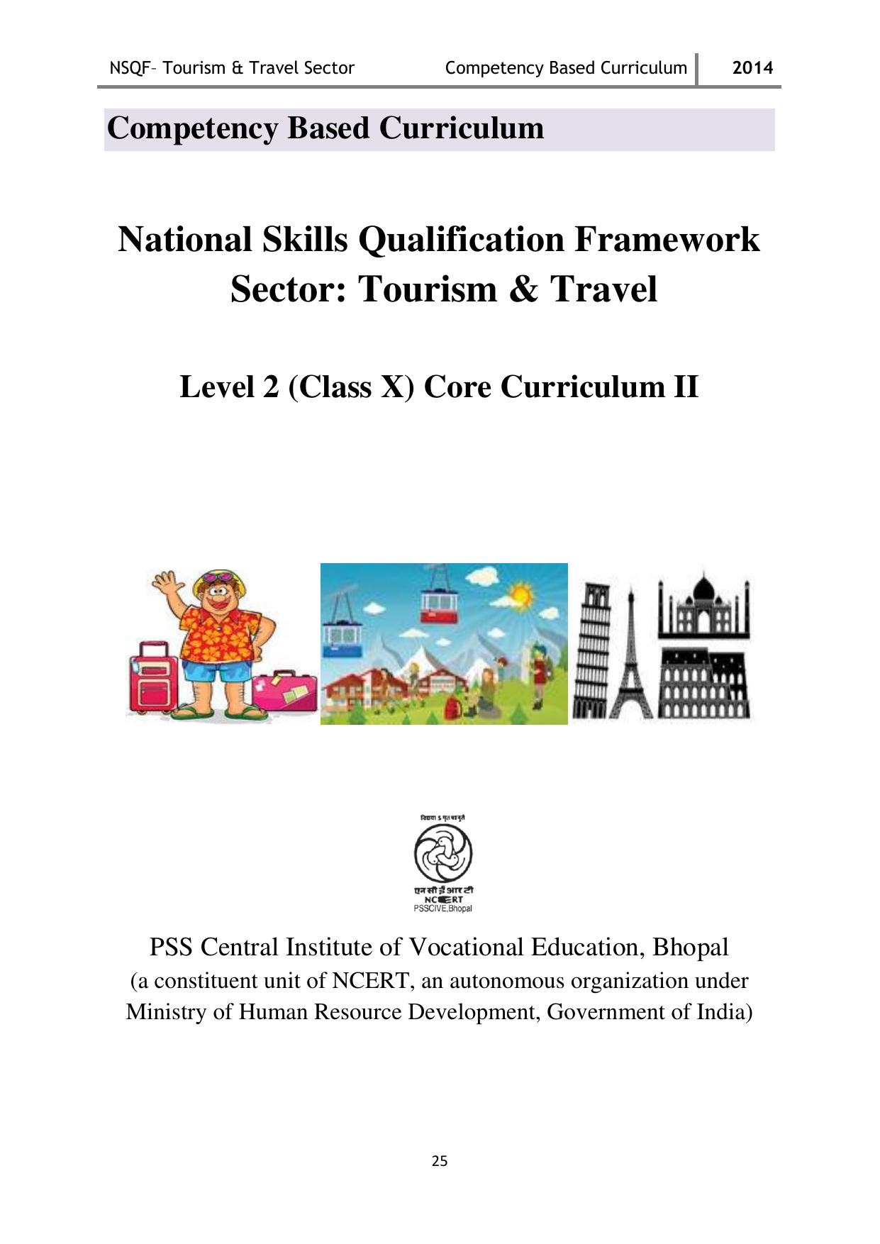 Maharashtra SSC Tourism & Travel Syllabus - Page 25
