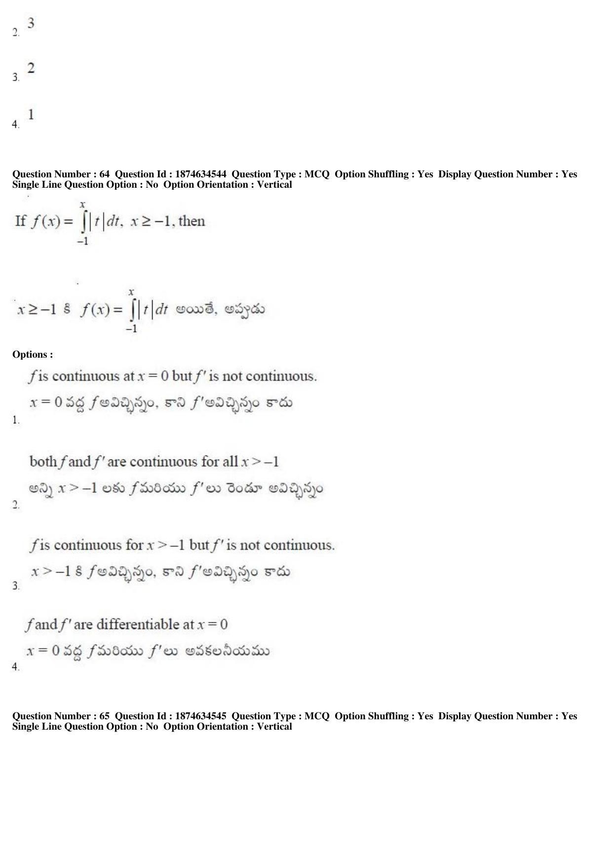 TS EAMCET 2019 Engineering Question Paper with Key (22 April 2019 Afternoon) - Page 37