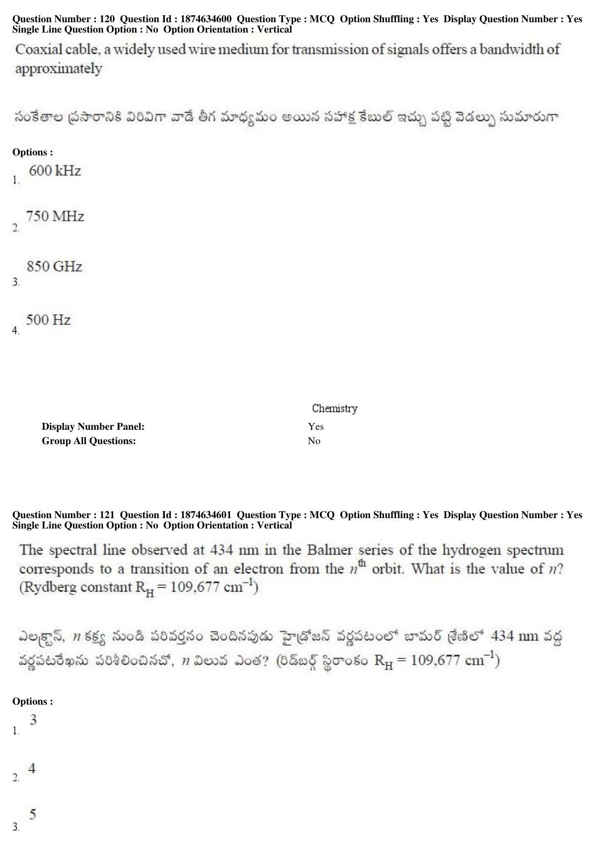 TS EAMCET 2019 Engineering Question Paper with Key (22 April 2019 Afternoon) - Page 73