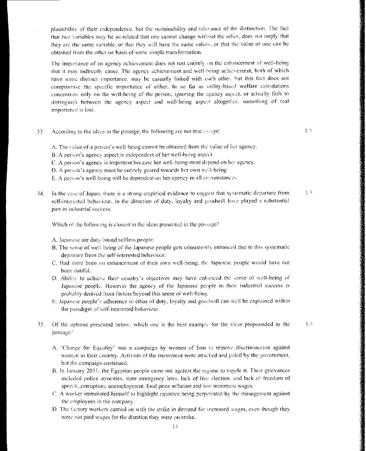 XAT 2012 Question Papers - Page 15
