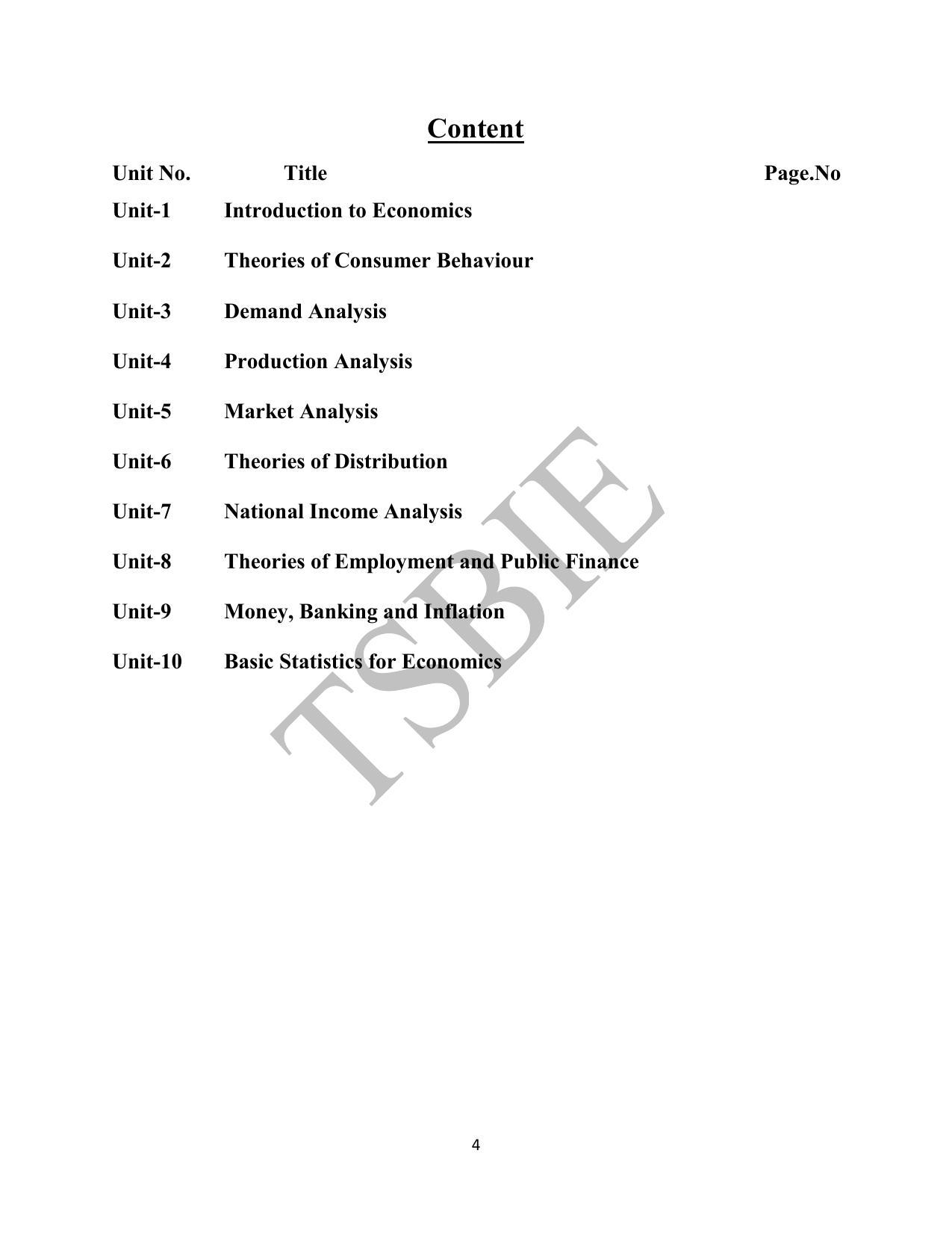 TS SCERT Inter 1st Year Economics Path 1 (English Medium) Text Book - Page 5