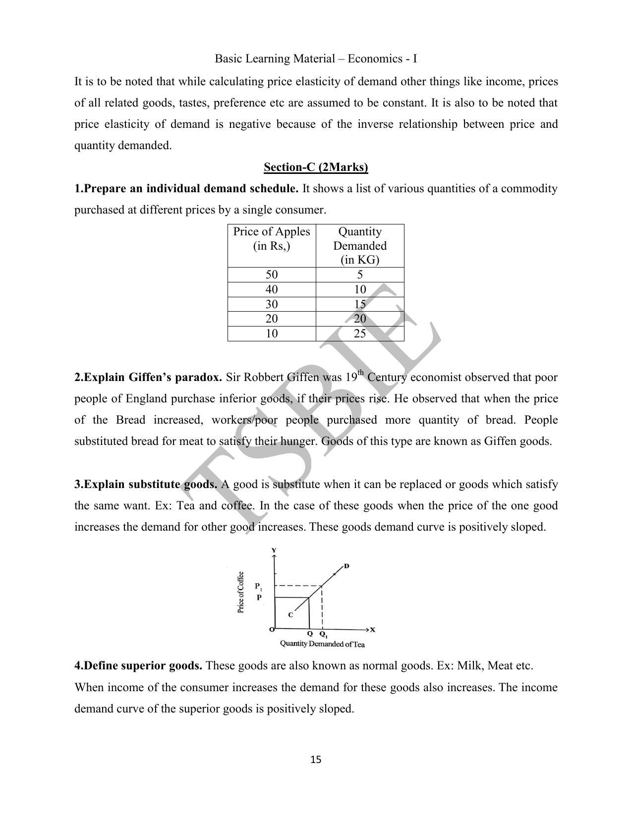 TS SCERT Inter 1st Year Economics Path 1 (English Medium) Text Book - Page 16