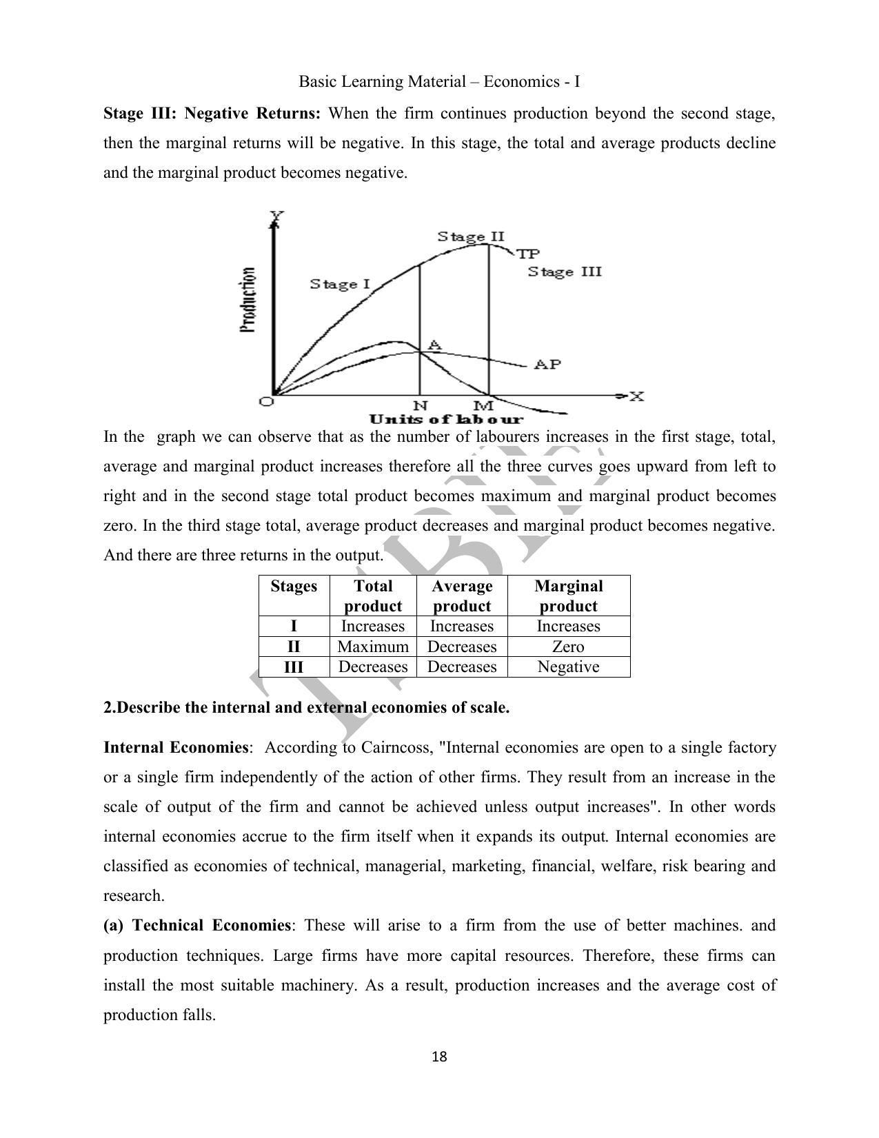 TS SCERT Inter 1st Year Economics Path 1 (English Medium) Text Book - Page 19