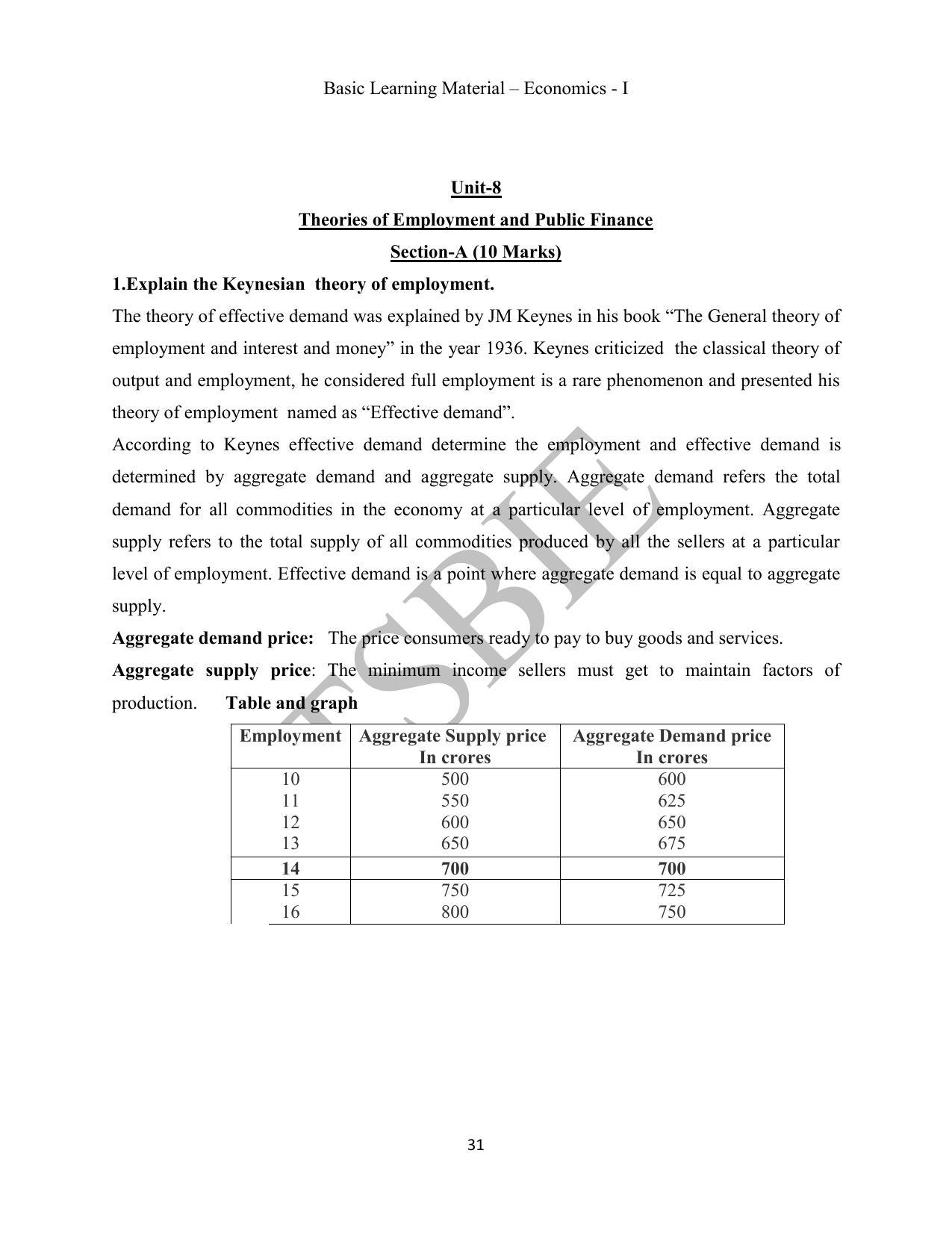 TS SCERT Inter 1st Year Economics Path 1 (English Medium) Text Book - Page 32