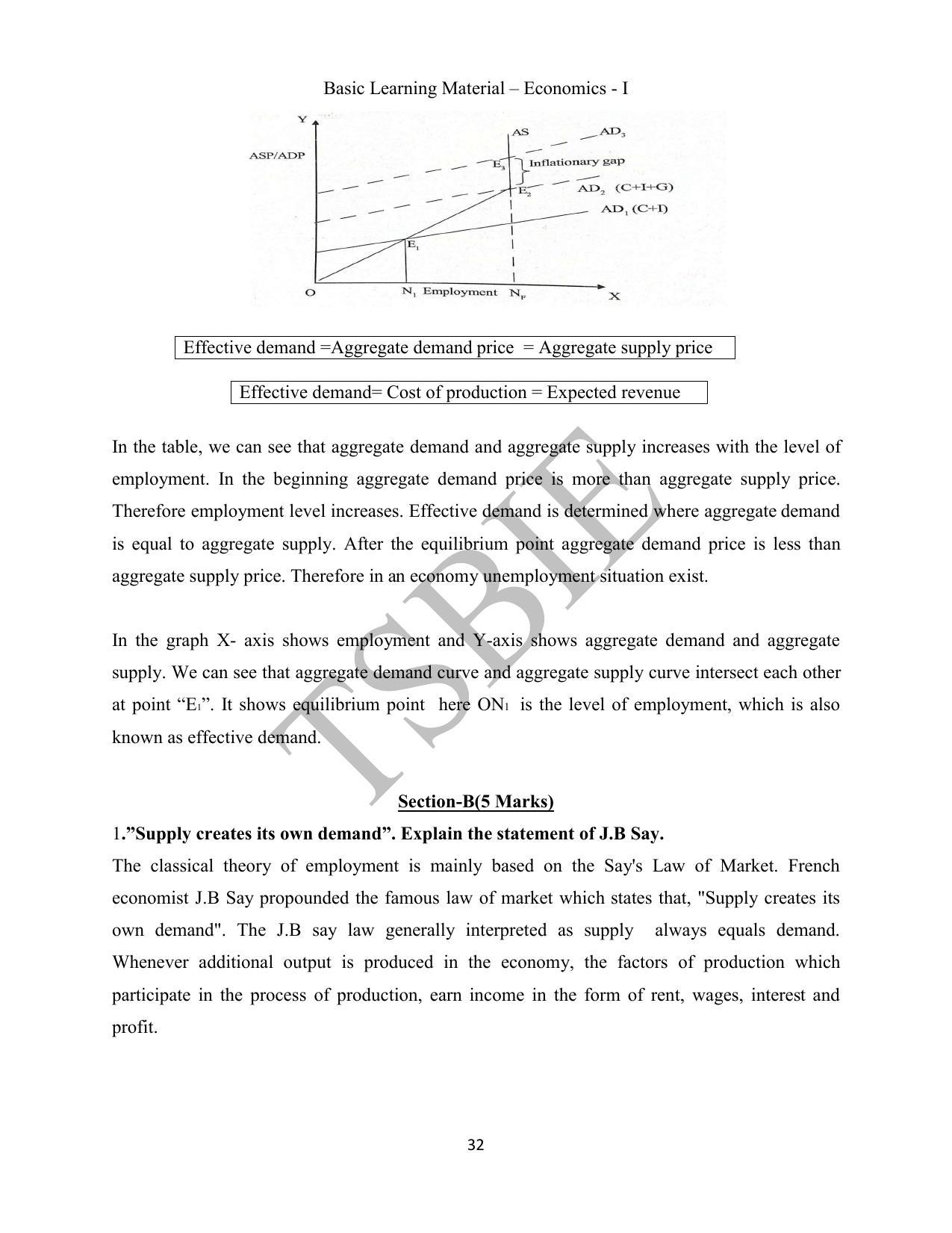 TS SCERT Inter 1st Year Economics Path 1 (English Medium) Text Book - Page 33