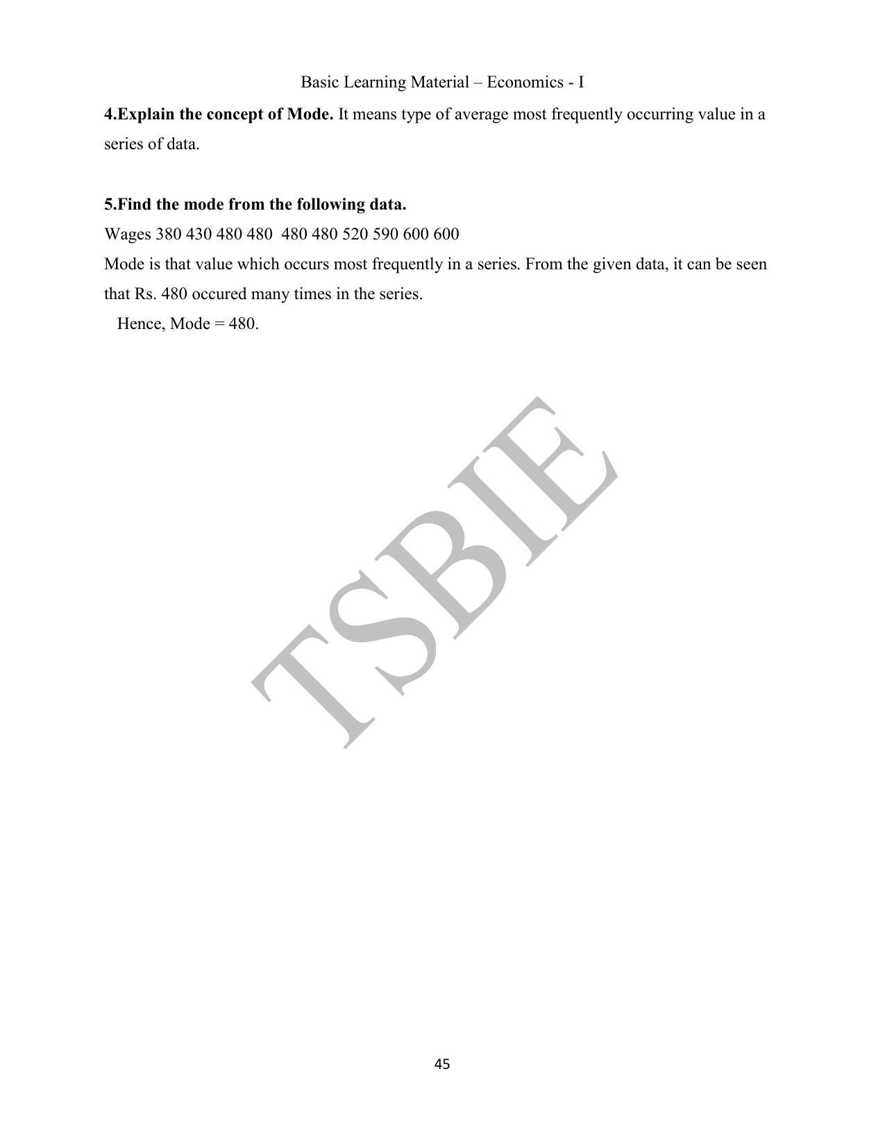 TS SCERT Inter 1st Year Economics Path 1 (English Medium) Text Book - Page 46