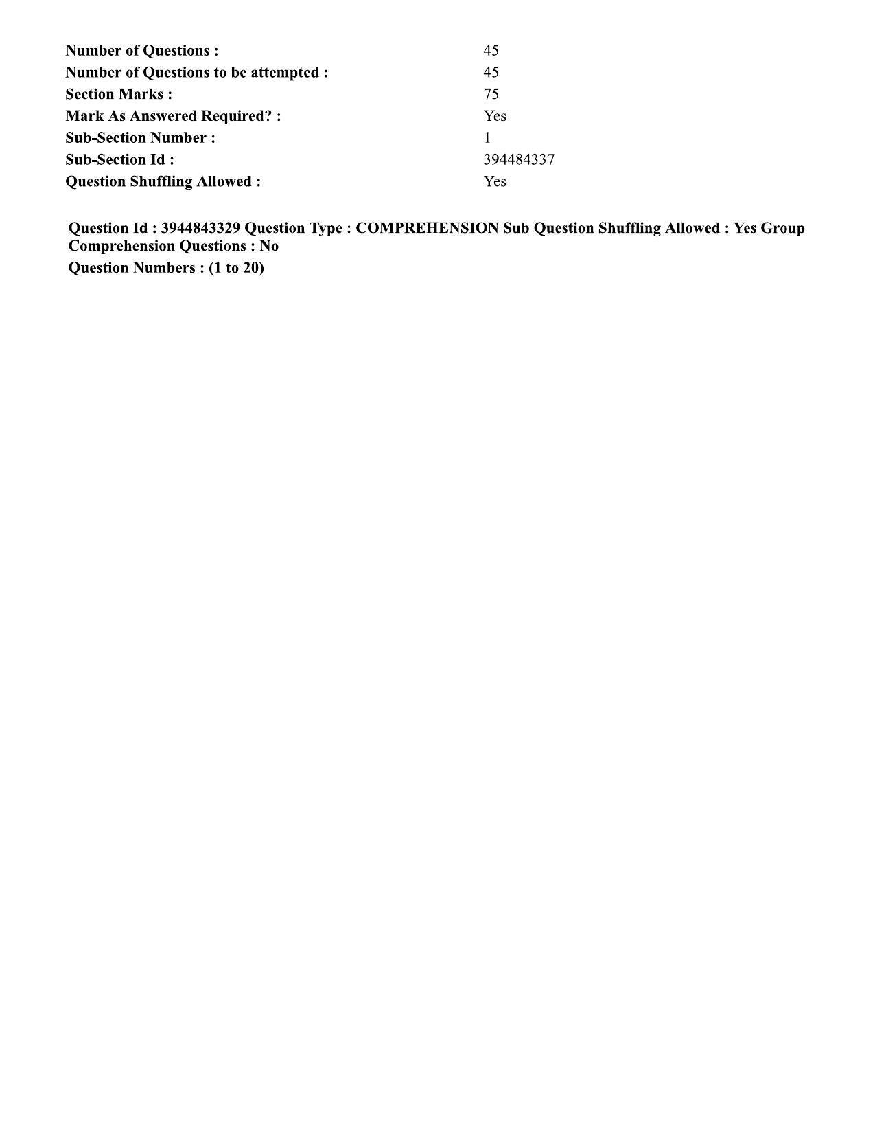 TS ICET 2020 Question Paper 2 - Sep 30, 2020	 - Page 2
