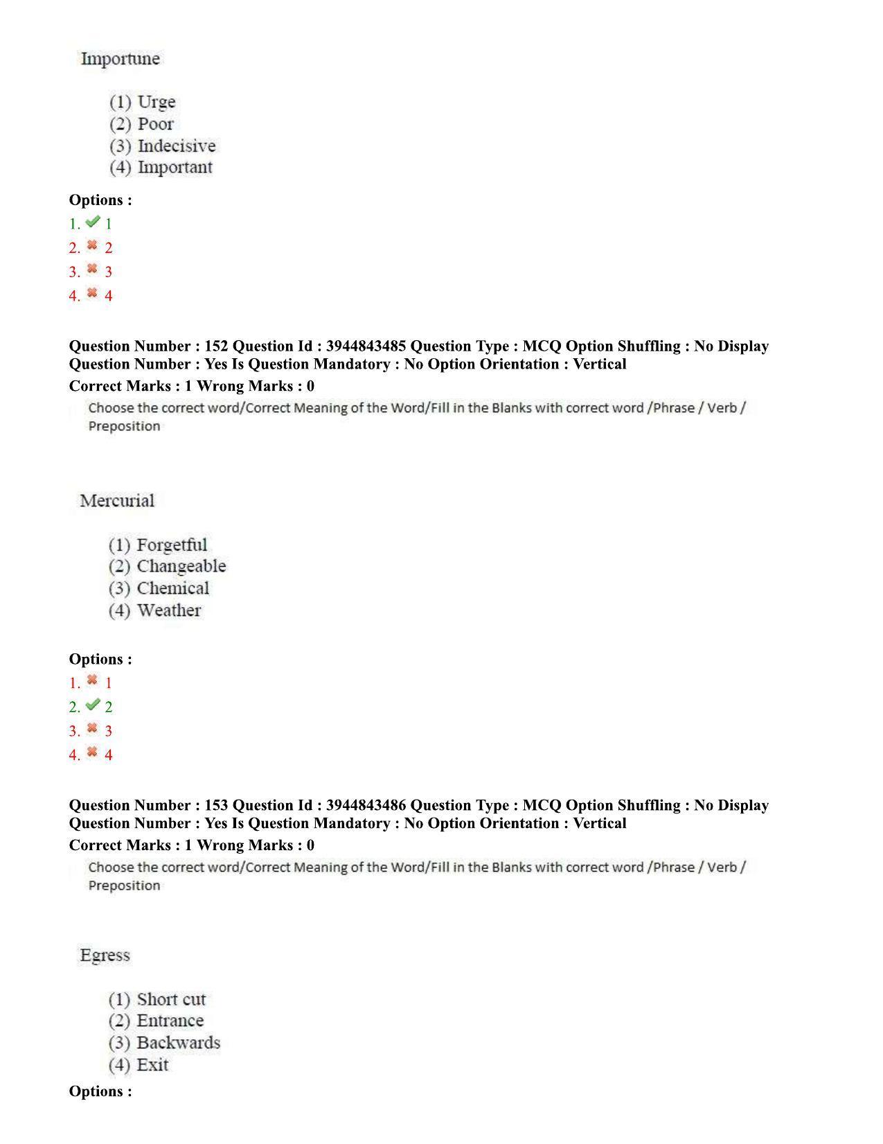 TS ICET 2020 Question Paper 2 - Sep 30, 2020	 - Page 116
