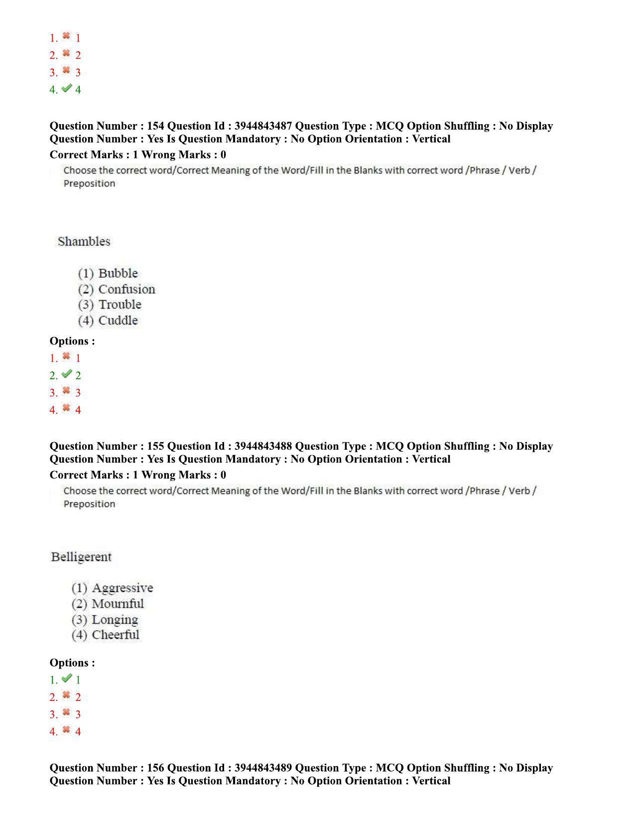 TS ICET 2020 Question Paper 2 - Sep 30, 2020	 - Page 117