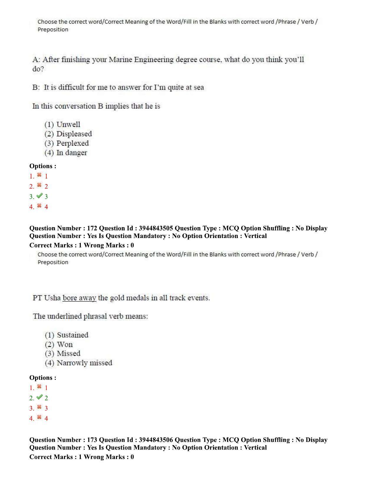 TS ICET 2020 Question Paper 2 - Sep 30, 2020	 - Page 125
