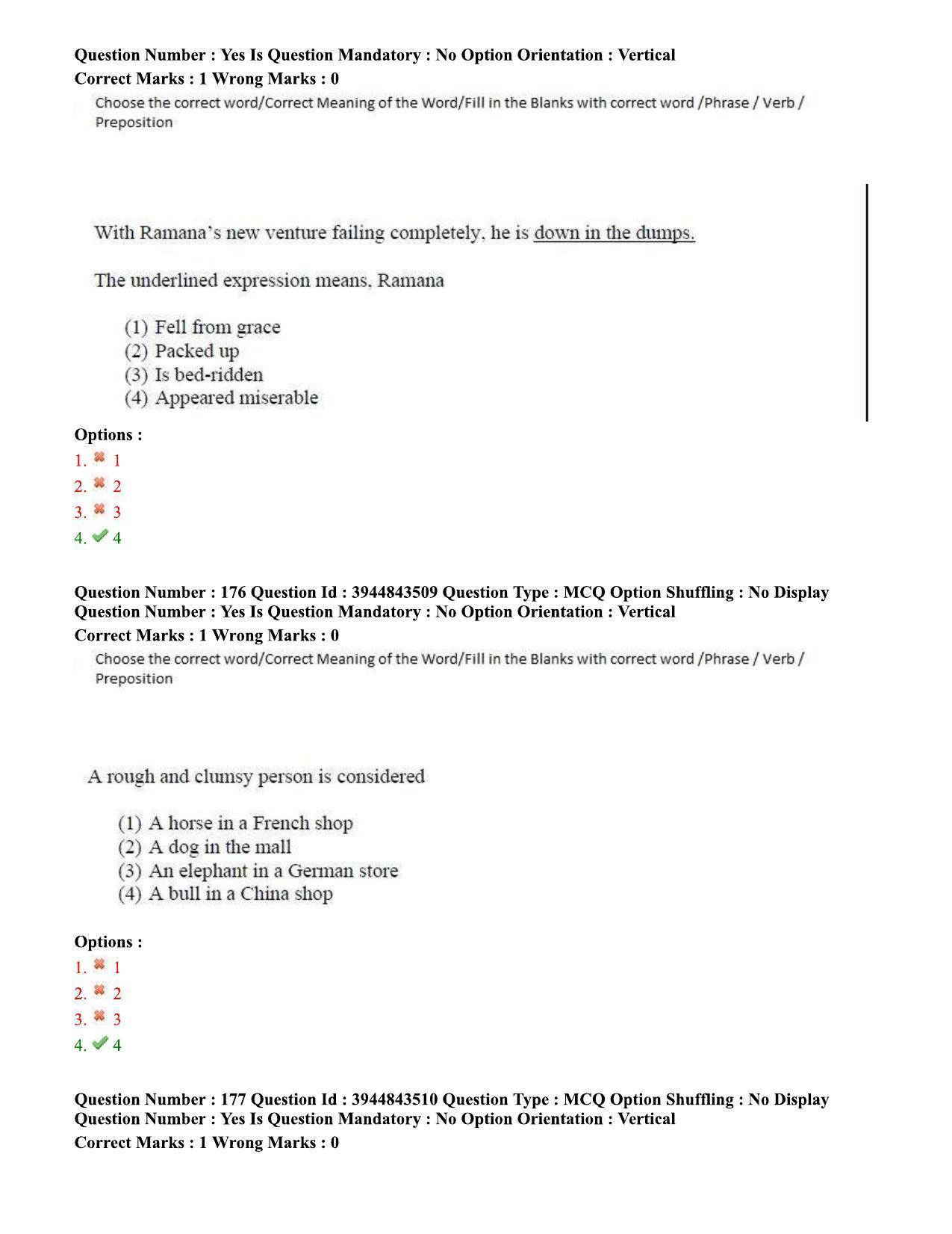 TS ICET 2020 Question Paper 2 - Sep 30, 2020	 - Page 127
