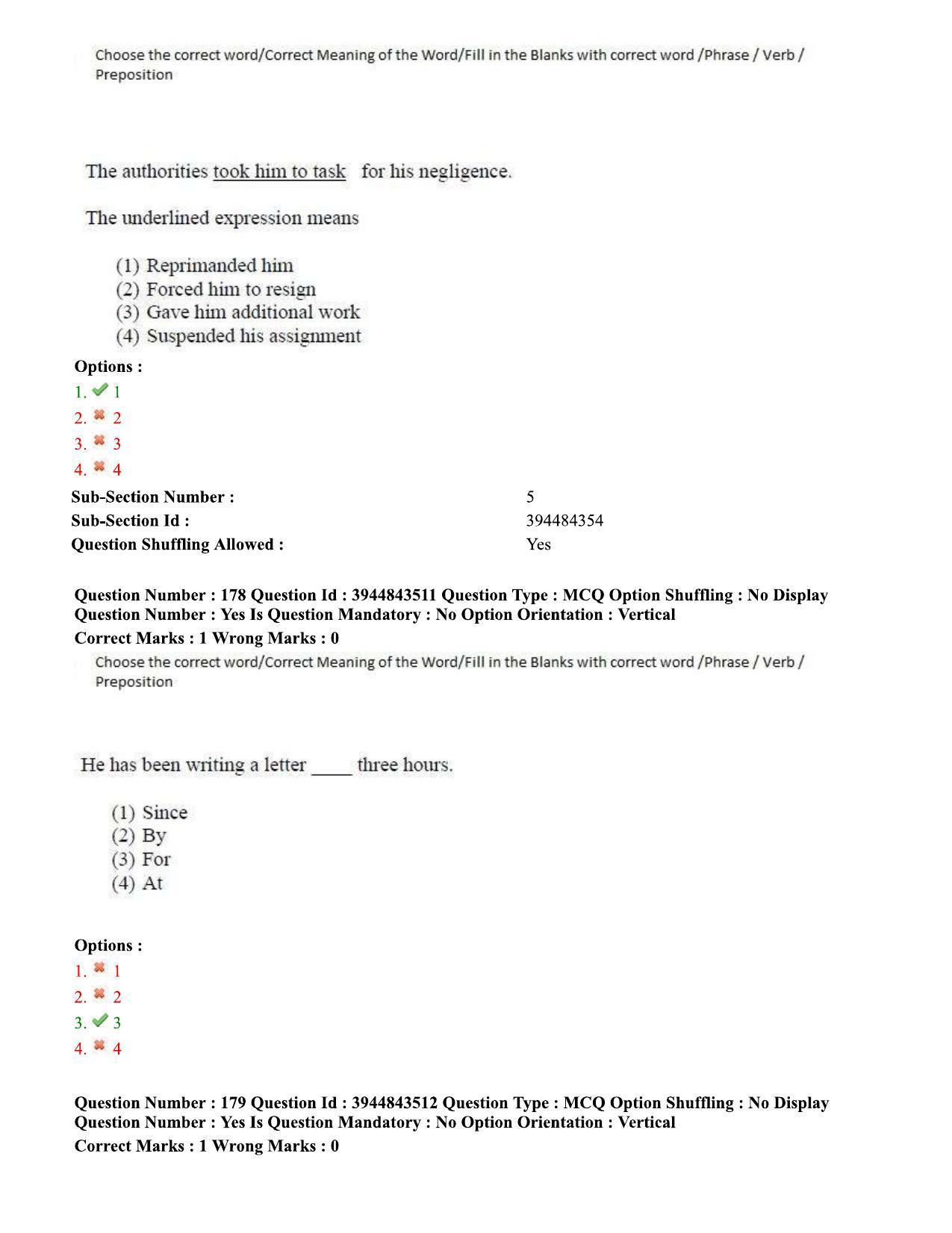 TS ICET 2020 Question Paper 2 - Sep 30, 2020	 - Page 128
