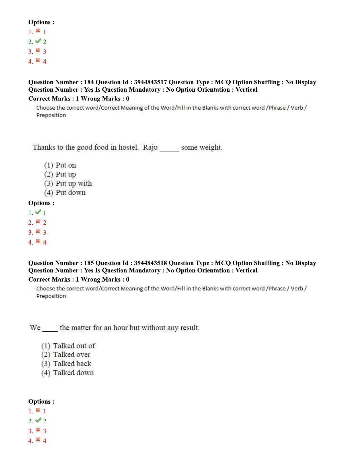 TS ICET 2020 Question Paper 2 - Sep 30, 2020	 - Page 131