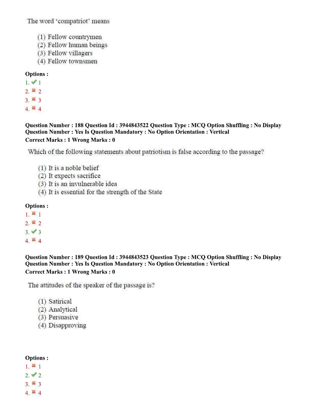 TS ICET 2020 Question Paper 2 - Sep 30, 2020	 - Page 133