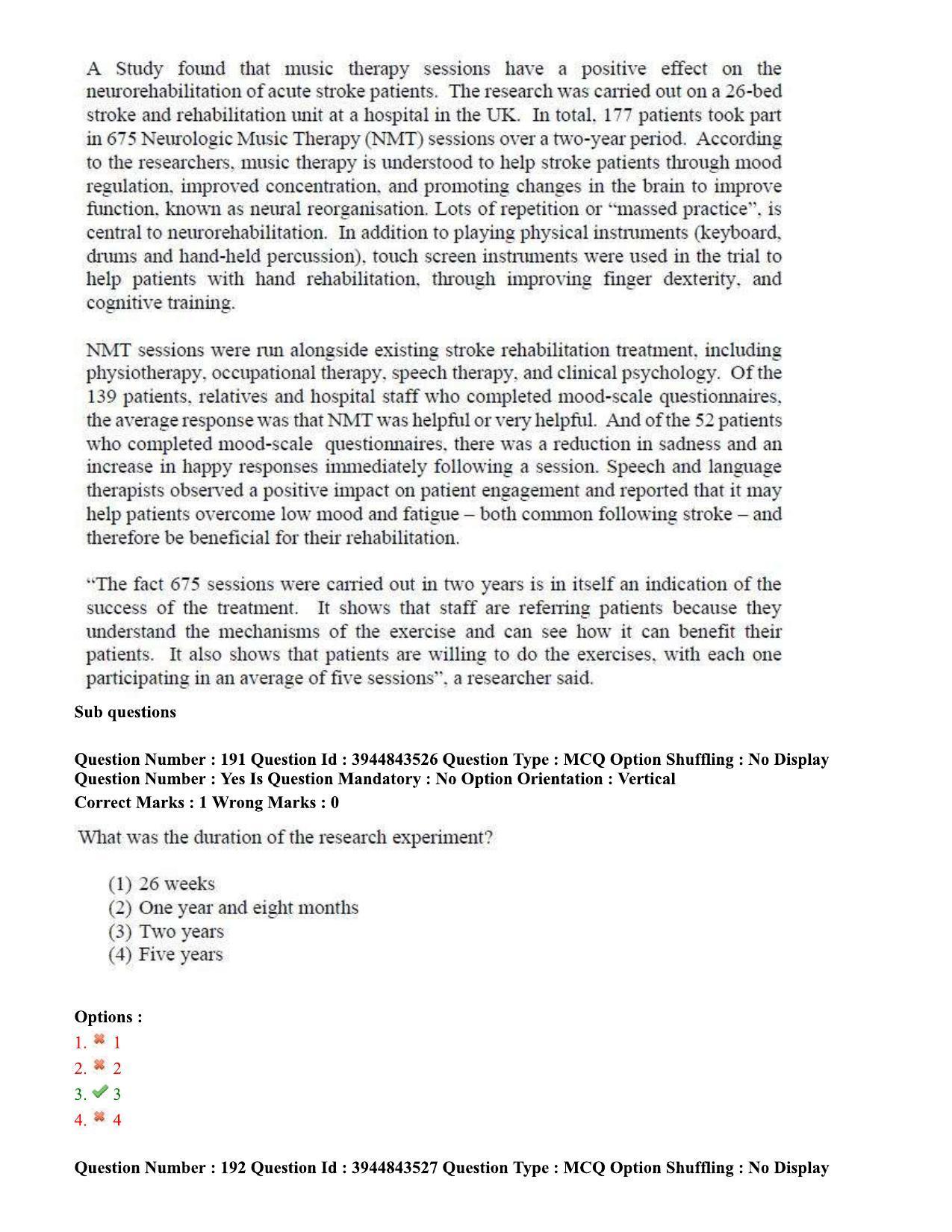 TS ICET 2020 Question Paper 2 - Sep 30, 2020	 - Page 135