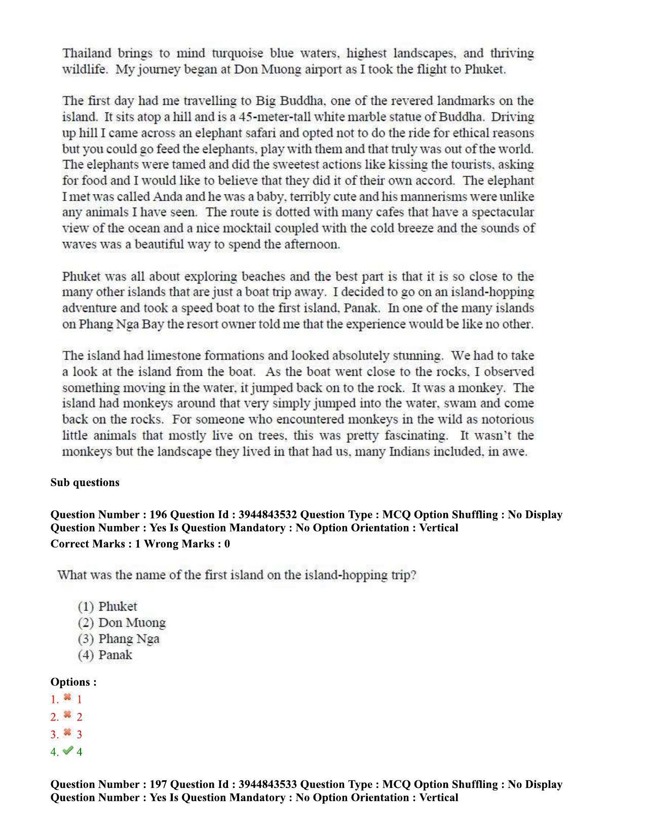 TS ICET 2020 Question Paper 2 - Sep 30, 2020	 - Page 138