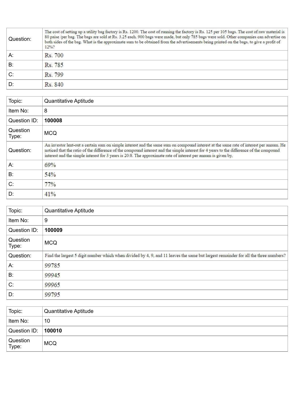 IIFT 2023 Question Paper - Page 3